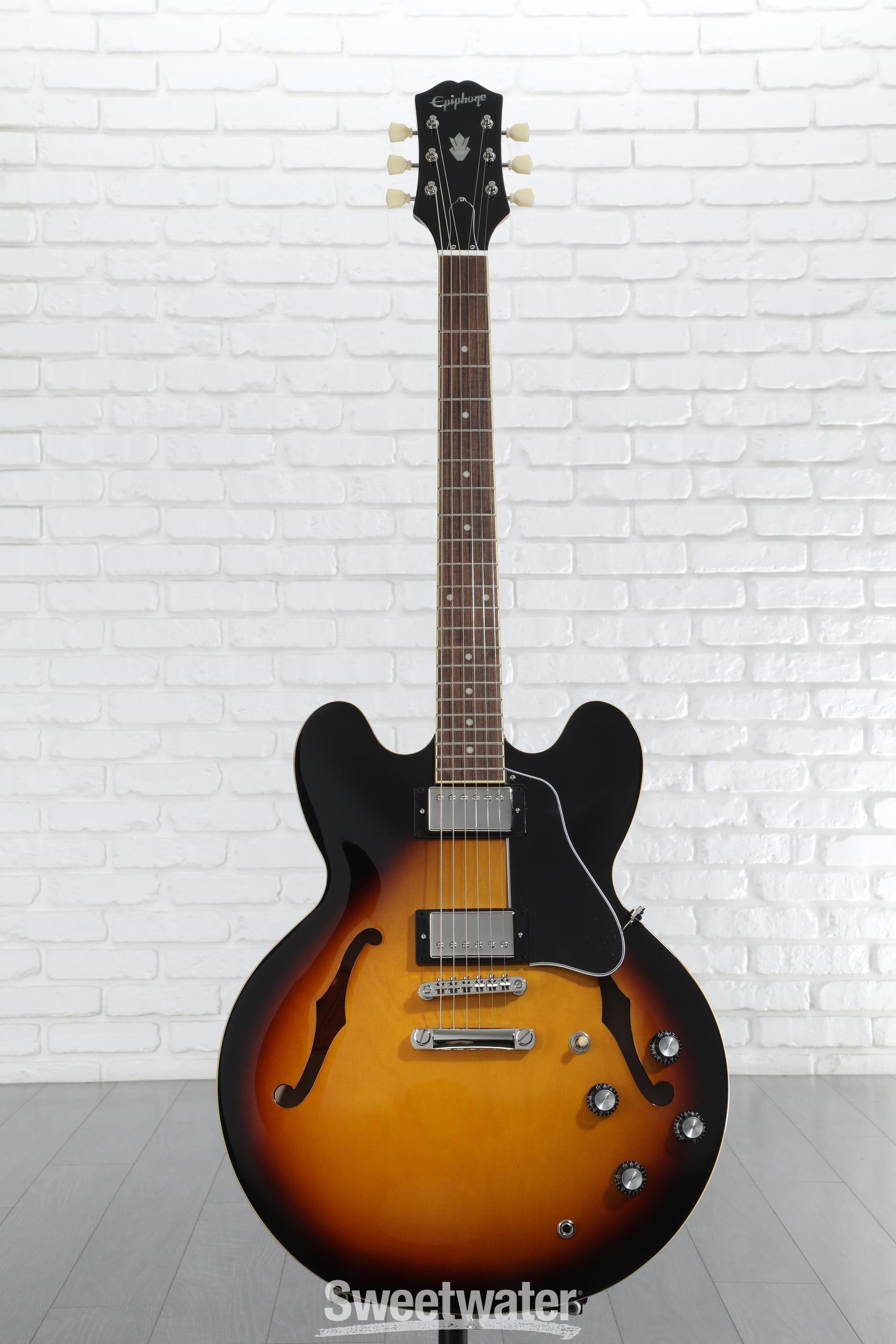 「金曜日まで値段」Epiphone ES-335 IG サンバースト Epiphone ES-335 Semi-hollowbody Electric Guitar - Vintage