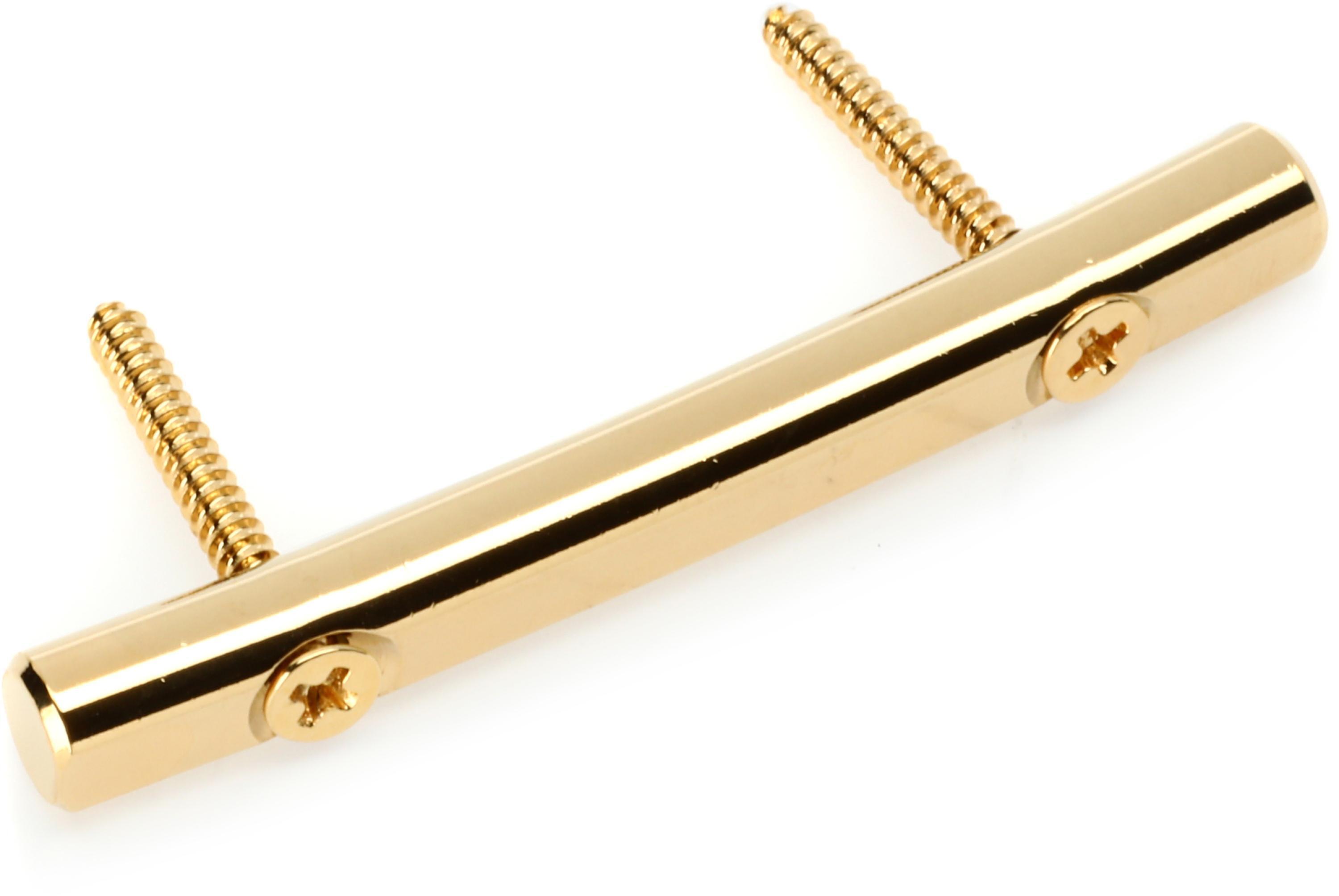 Photo of Floyd Rose FRSRGP Original String Retainer - Gold