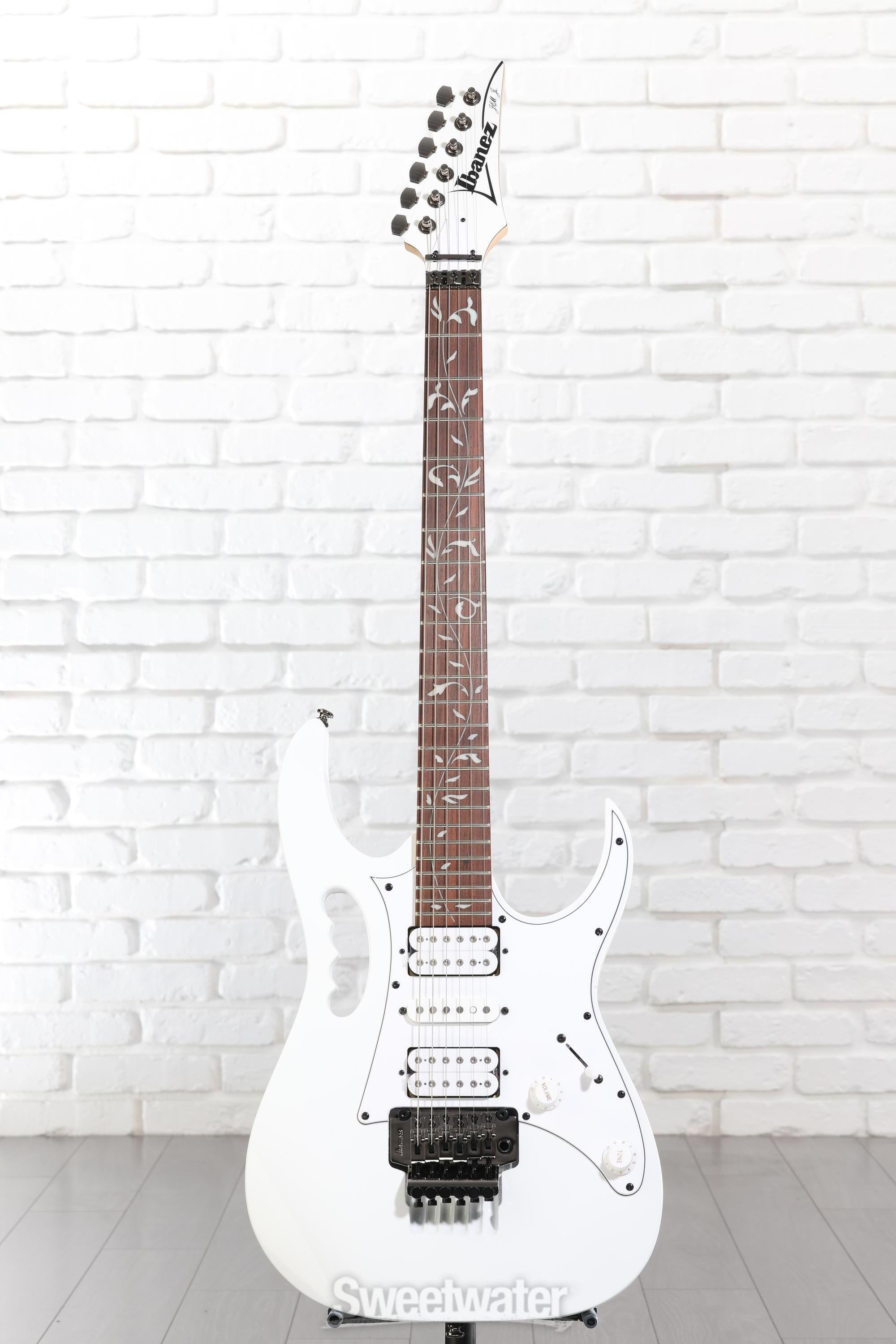 Ibanez Steve Vai Signature JEMJR - White | Sweetwater