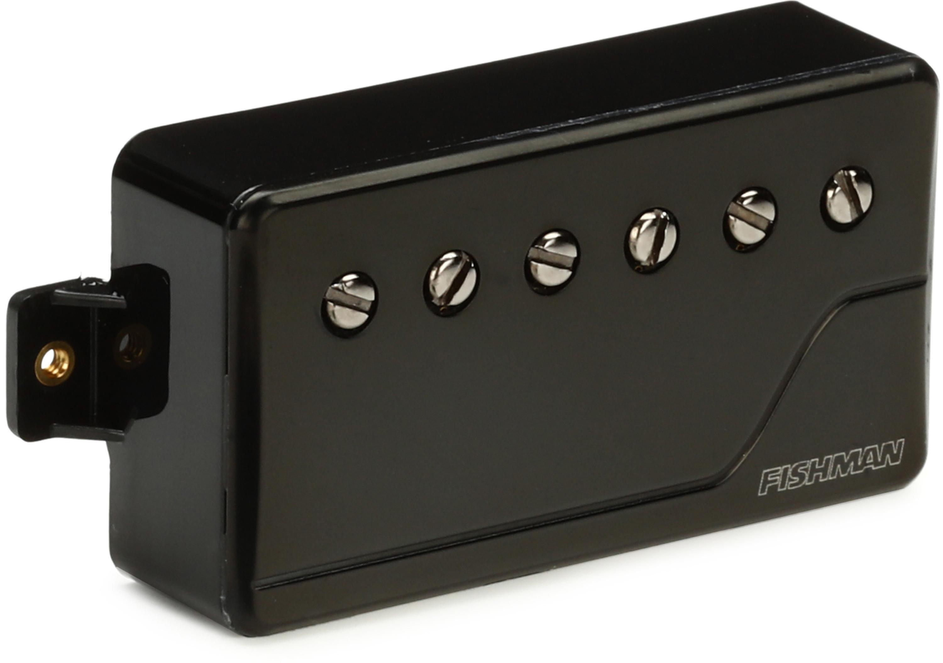 Fishman Fluence Classic Humbucker Pickup Neck Position with Black Nickel  Cover