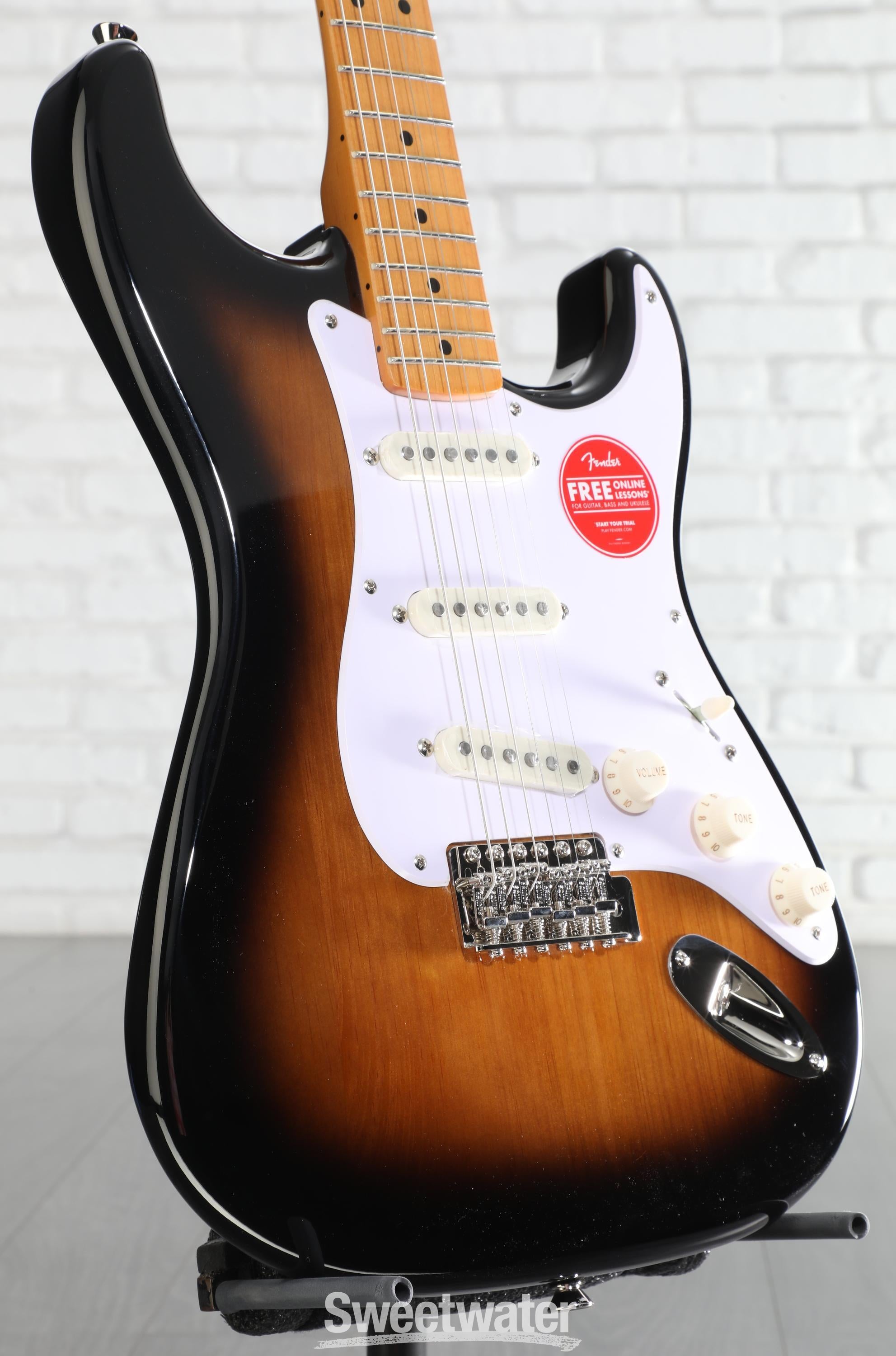 Squier Classic Vibe '50s Stratocaster - 2-Color Sunburst | Sweetwater