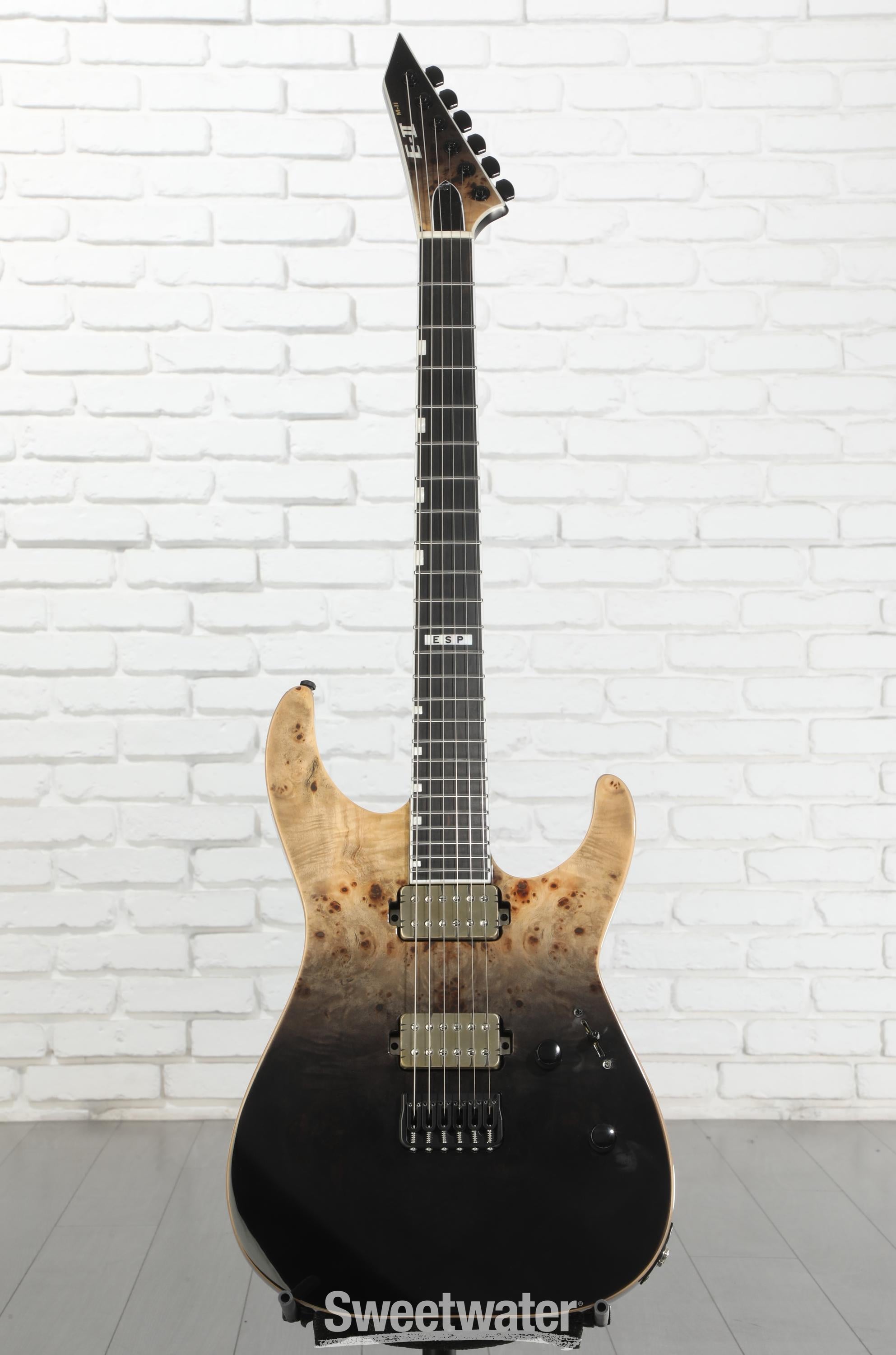 ESP E-II M-II NT - Black Natural Fade Reviews | Sweetwater