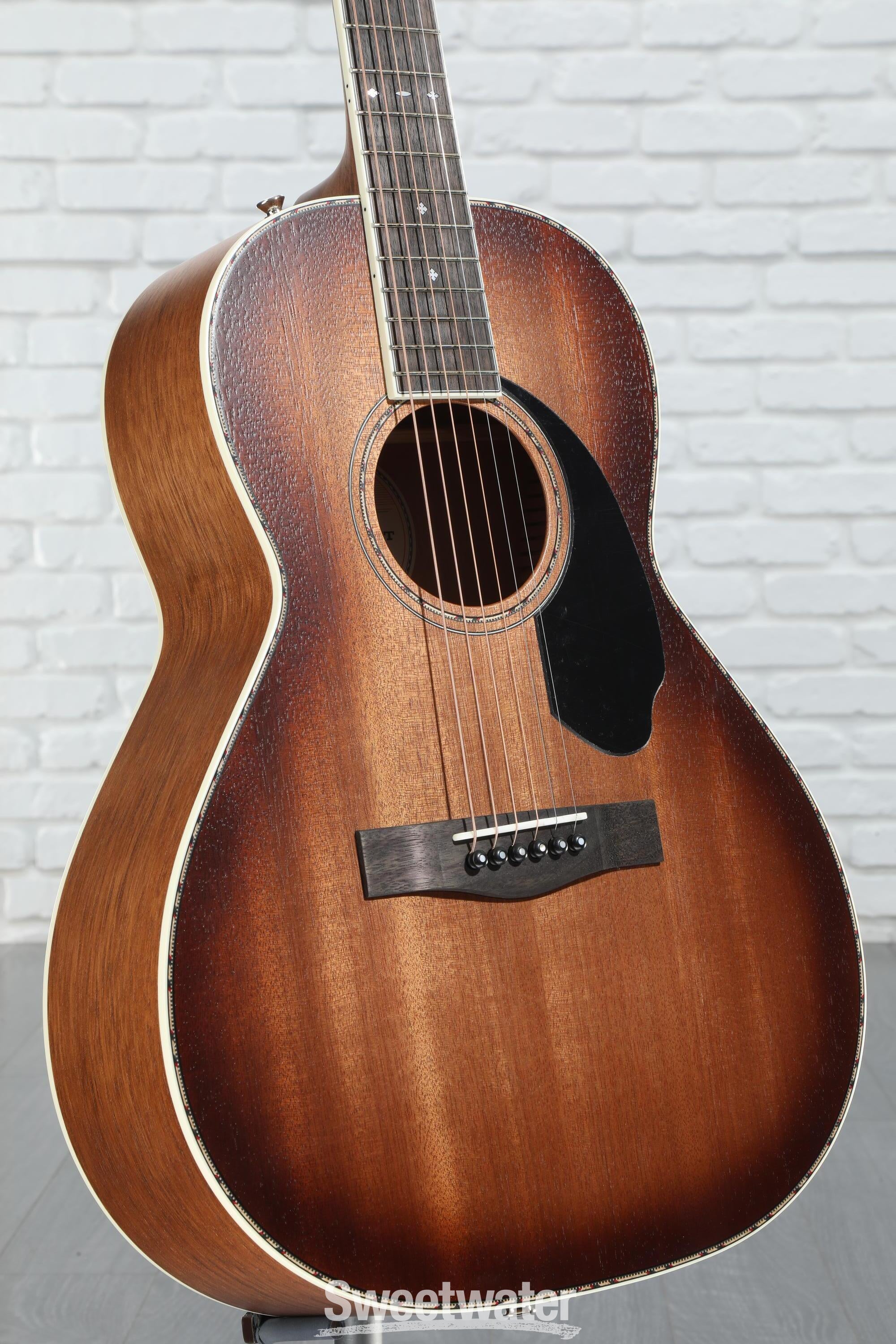 Fender PS-220E Parlor Acoustic-electric Guitar - Aged Cognac Fender PS-220E Parlor Acoustic-electric Guitar - Aged Cognac