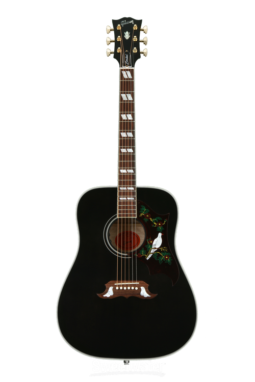 Gibson Acoustic Dove - Trans Ebony | Sweetwater
