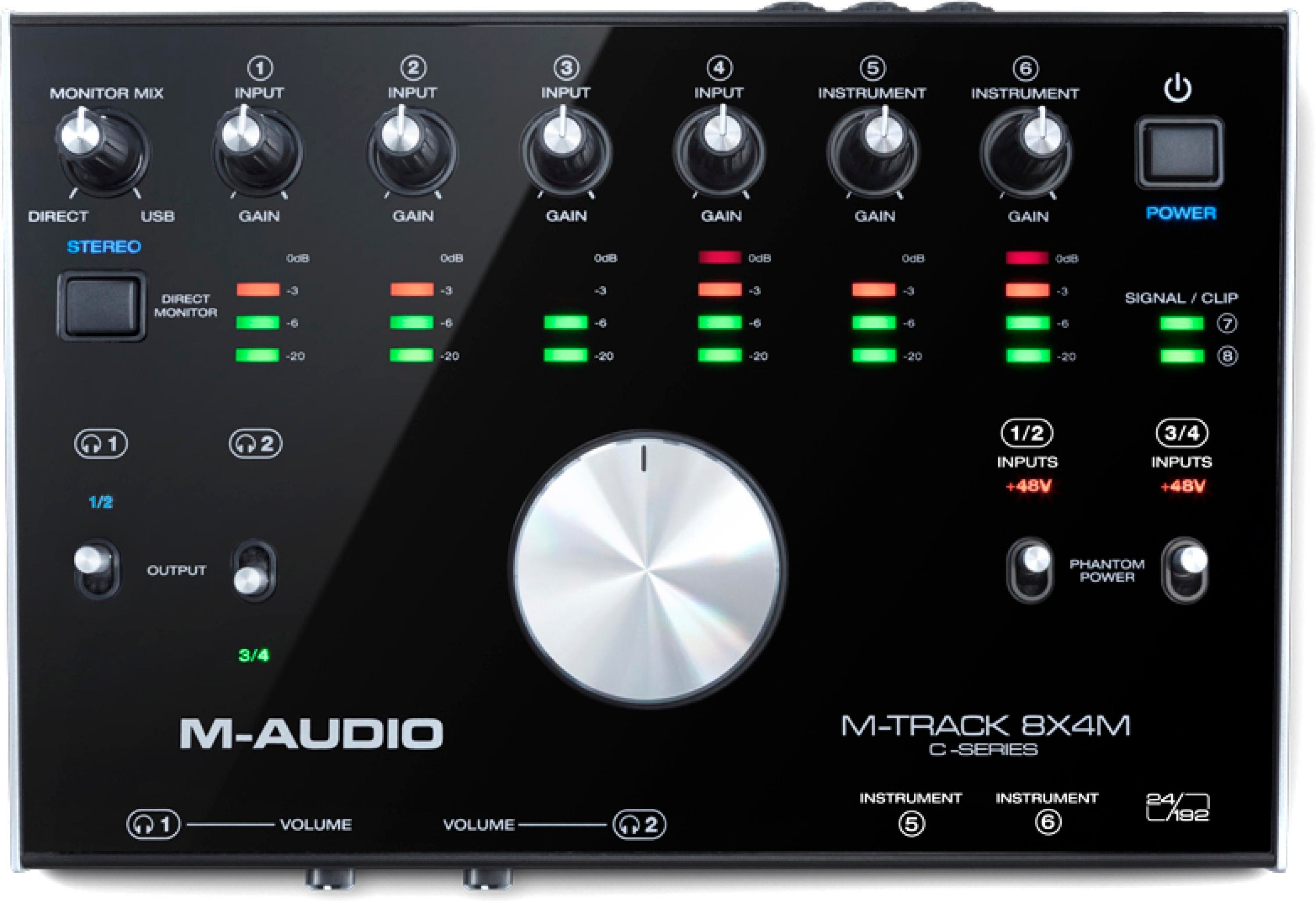 M Audio M Track 2X2 | 2 In / 2 Out 24/192 USB Audio Interface