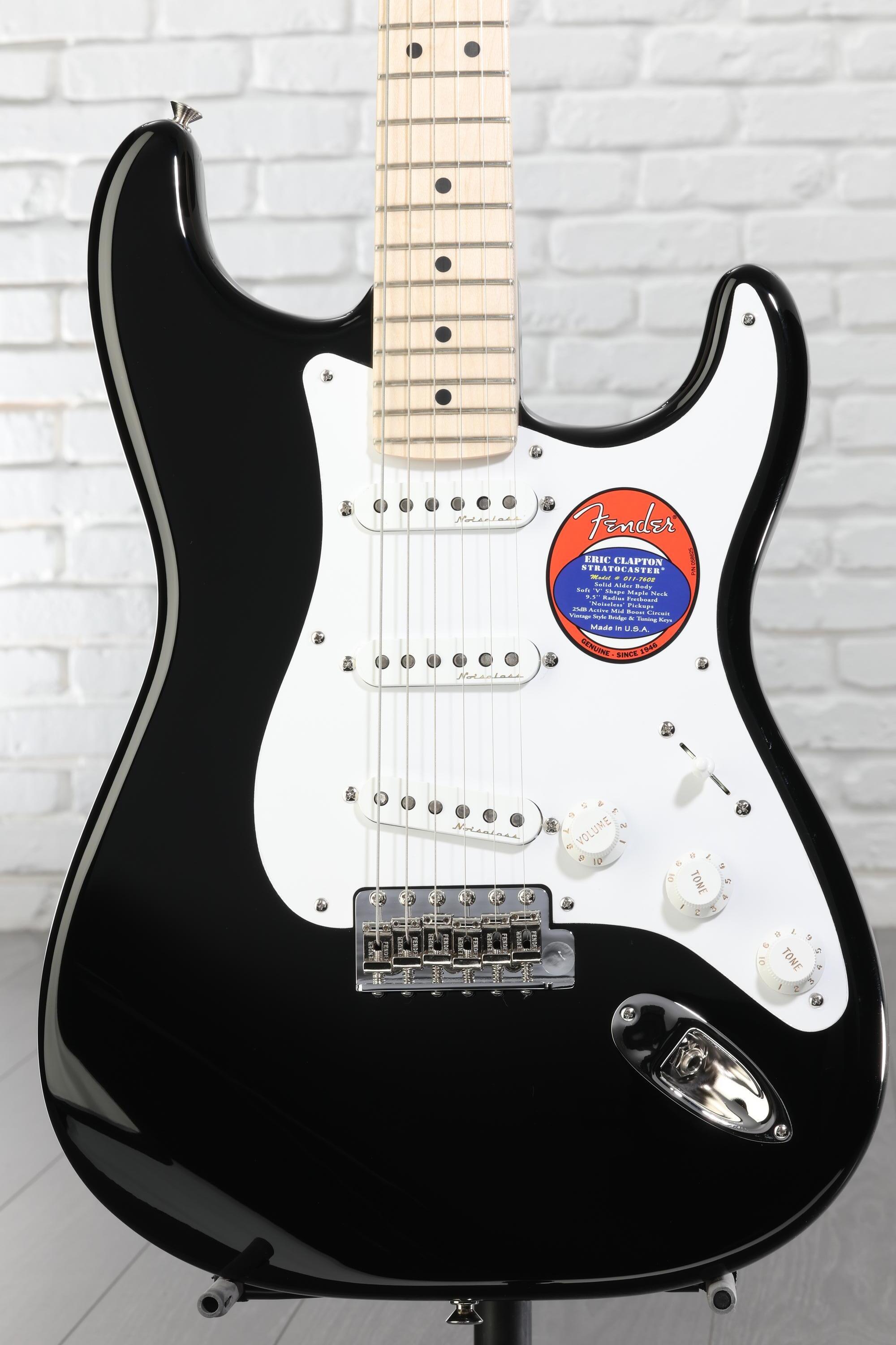 Fender Eric Clapton Stratocaster - Black with Maple Fingerboard