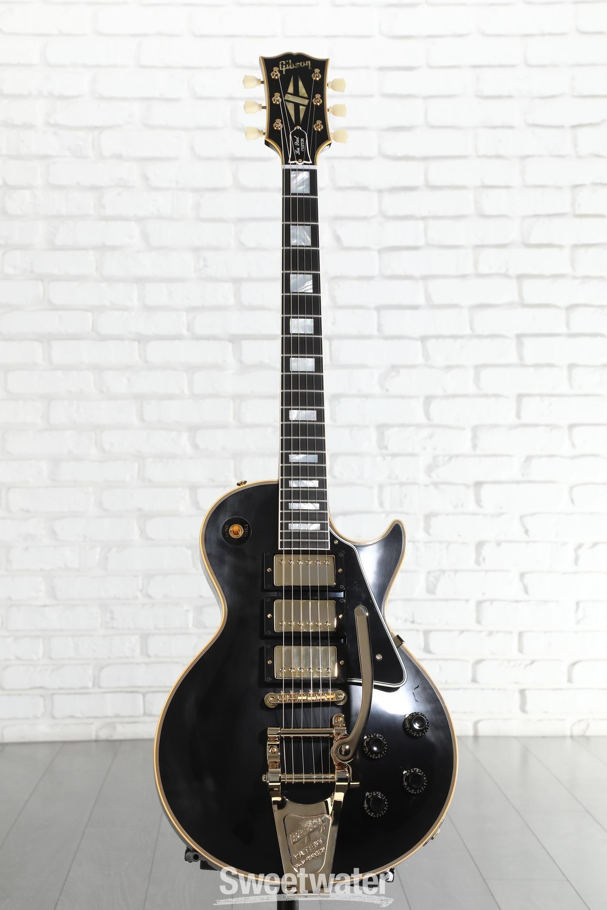 Gibson Custom 1957 Les Paul Custom Reissue Electric Guitar - Ebony