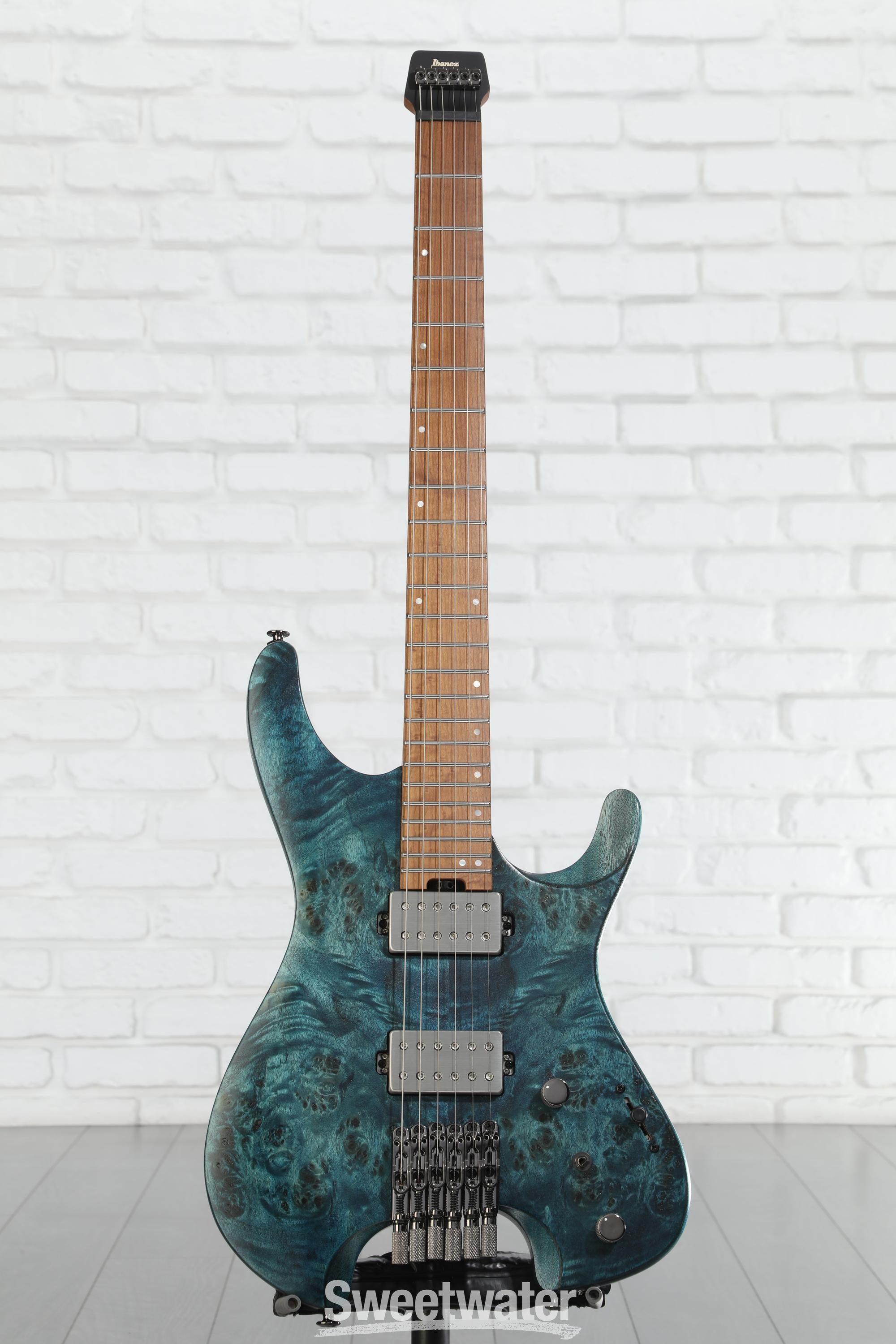 Ibanez Q52PB Electric Guitar - Cosmic Blue Low Gloss | Sweetwater
