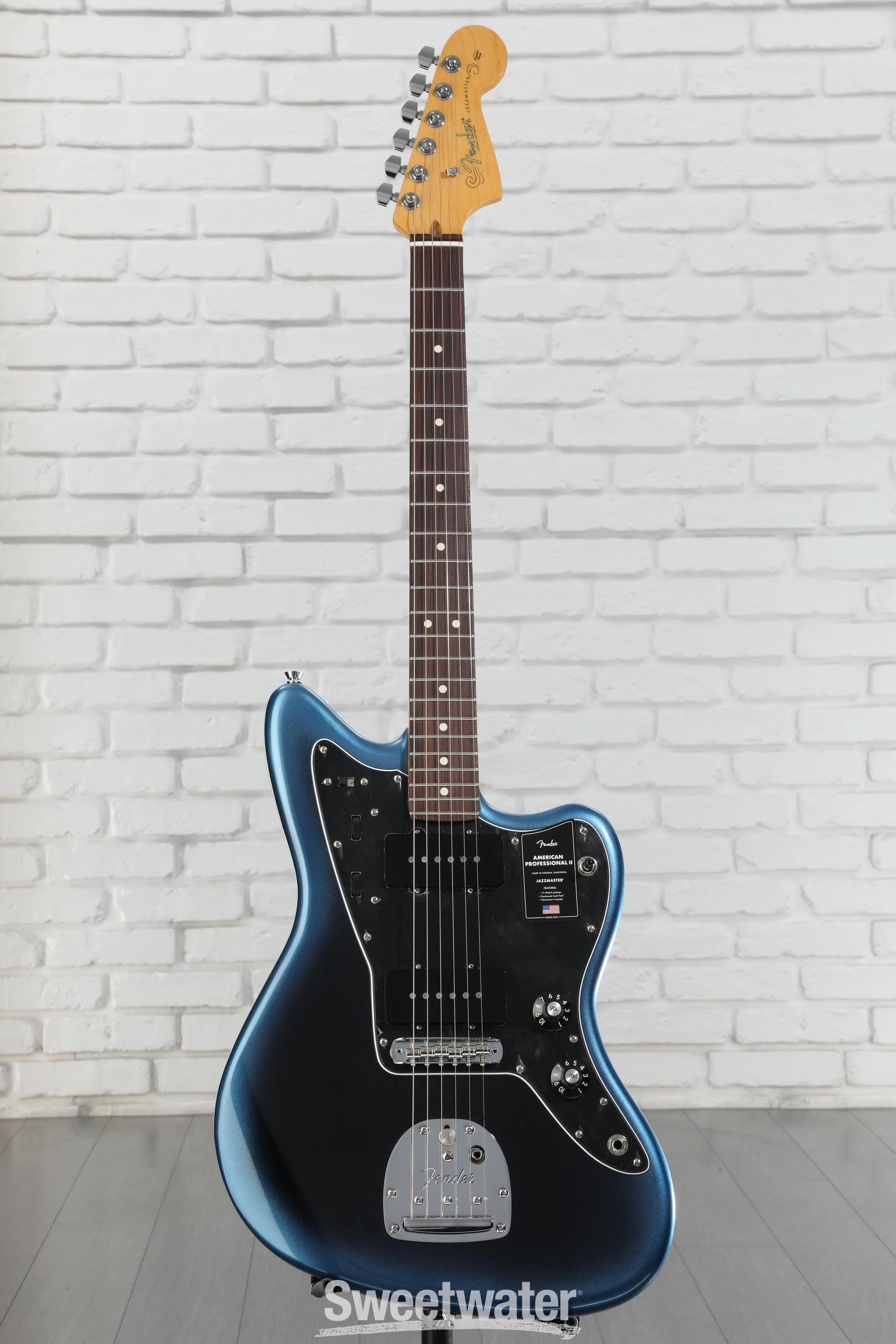 ギター Fender American Professional Jazzmaster Fender American Professional II Jazzmaster - Dark Night with