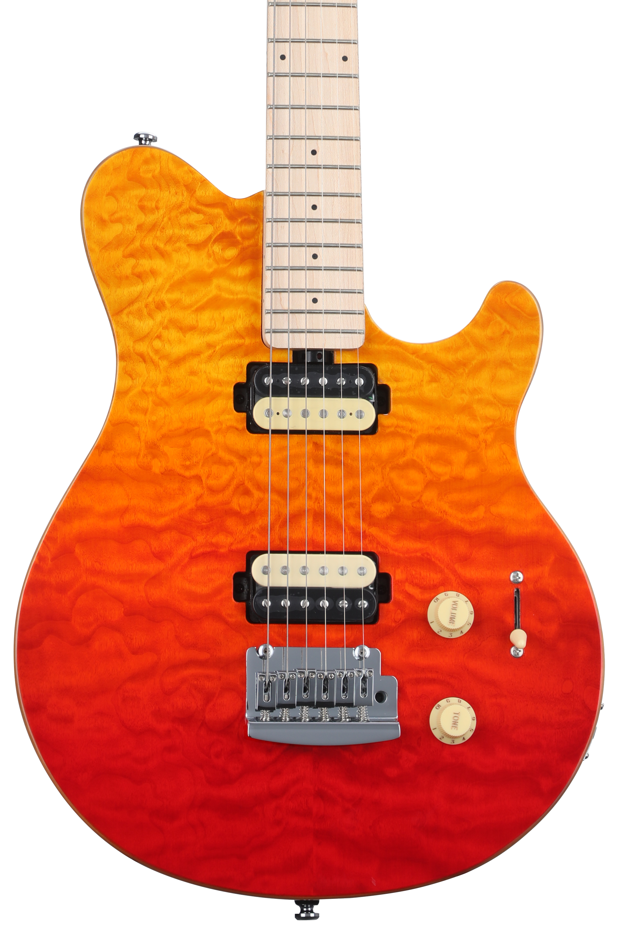 Sterling By Music Man Axis Quilted Maple Electric Guitar - Spectrum 