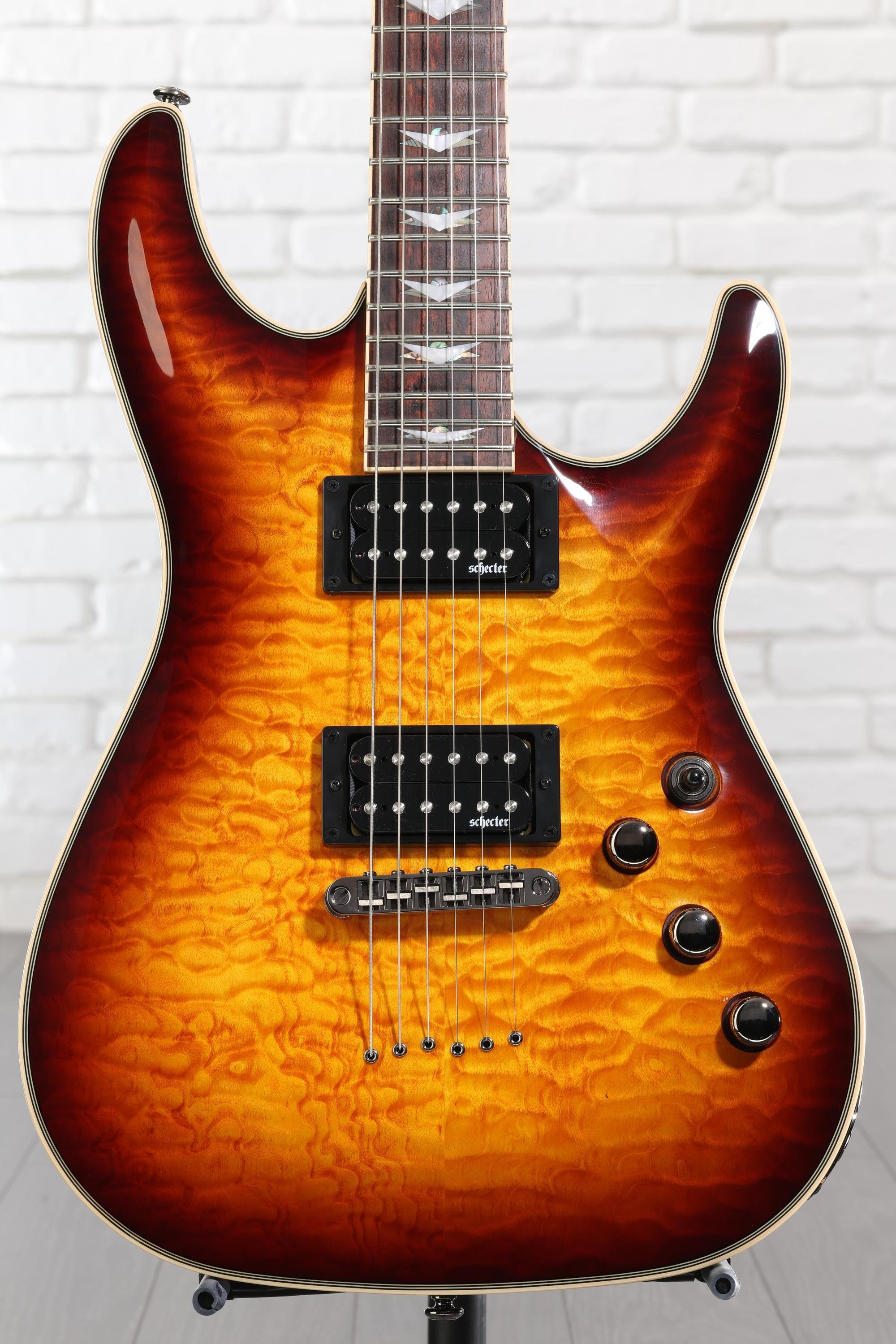 Schecter Omen Extreme-6 Electric Guitar - Vintage Sunburst