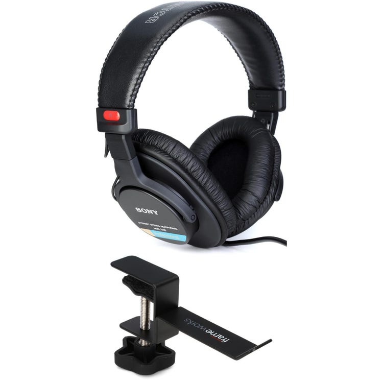 Sony MDR-7506 Closed-Back Professional Headphones with Hanger