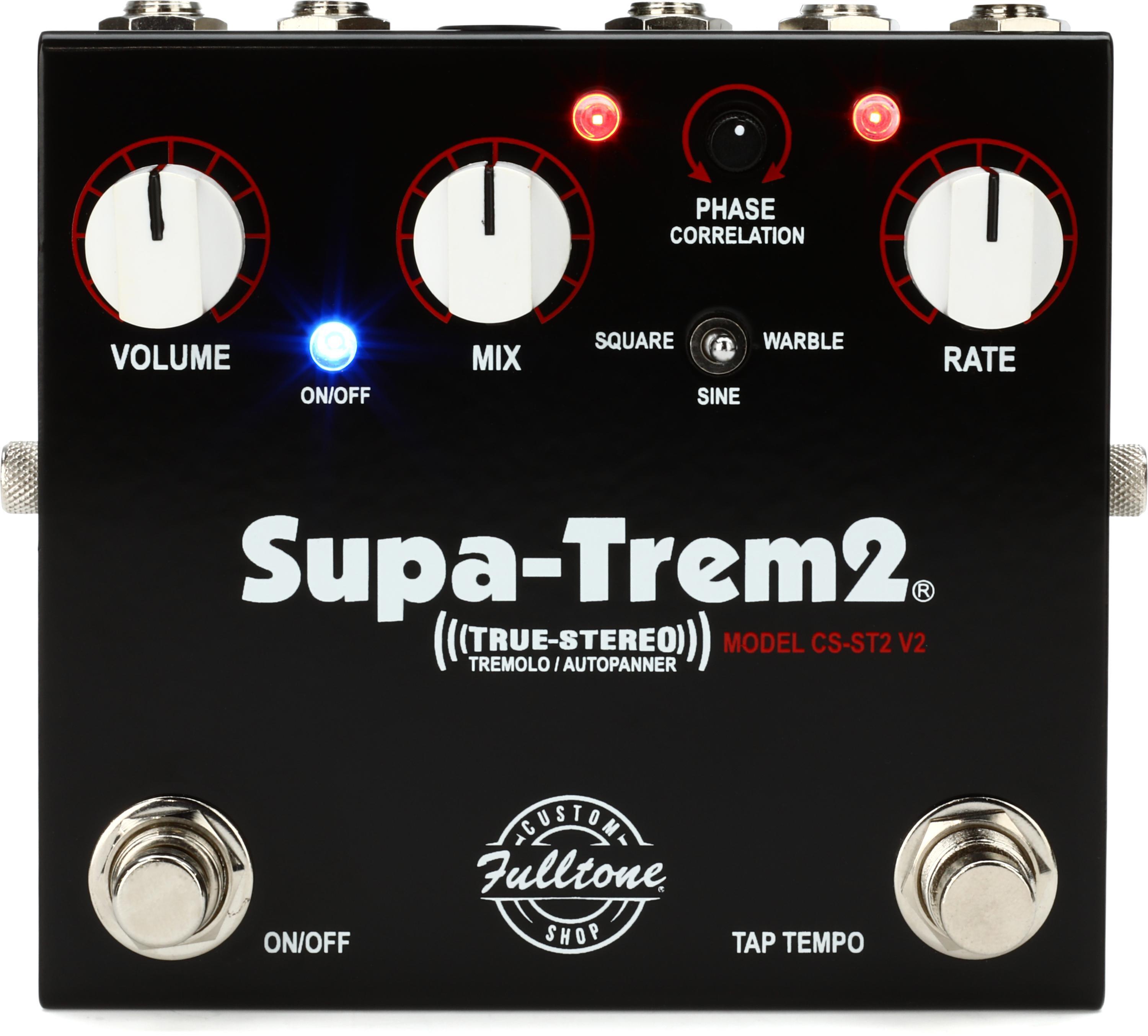 Fulltone Custom Shop SupaTrem 2 v2 Stereo Tremolo Pedal Reviews