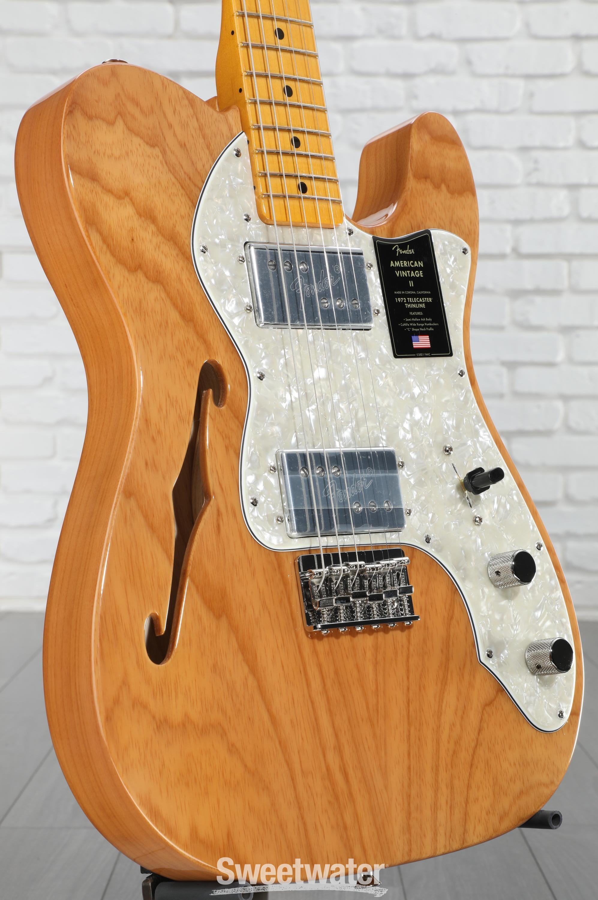 フェンダー American Vintage II 1972 テレキャスター Fender American Vintage II 1972 Telecaster Thinline Lake