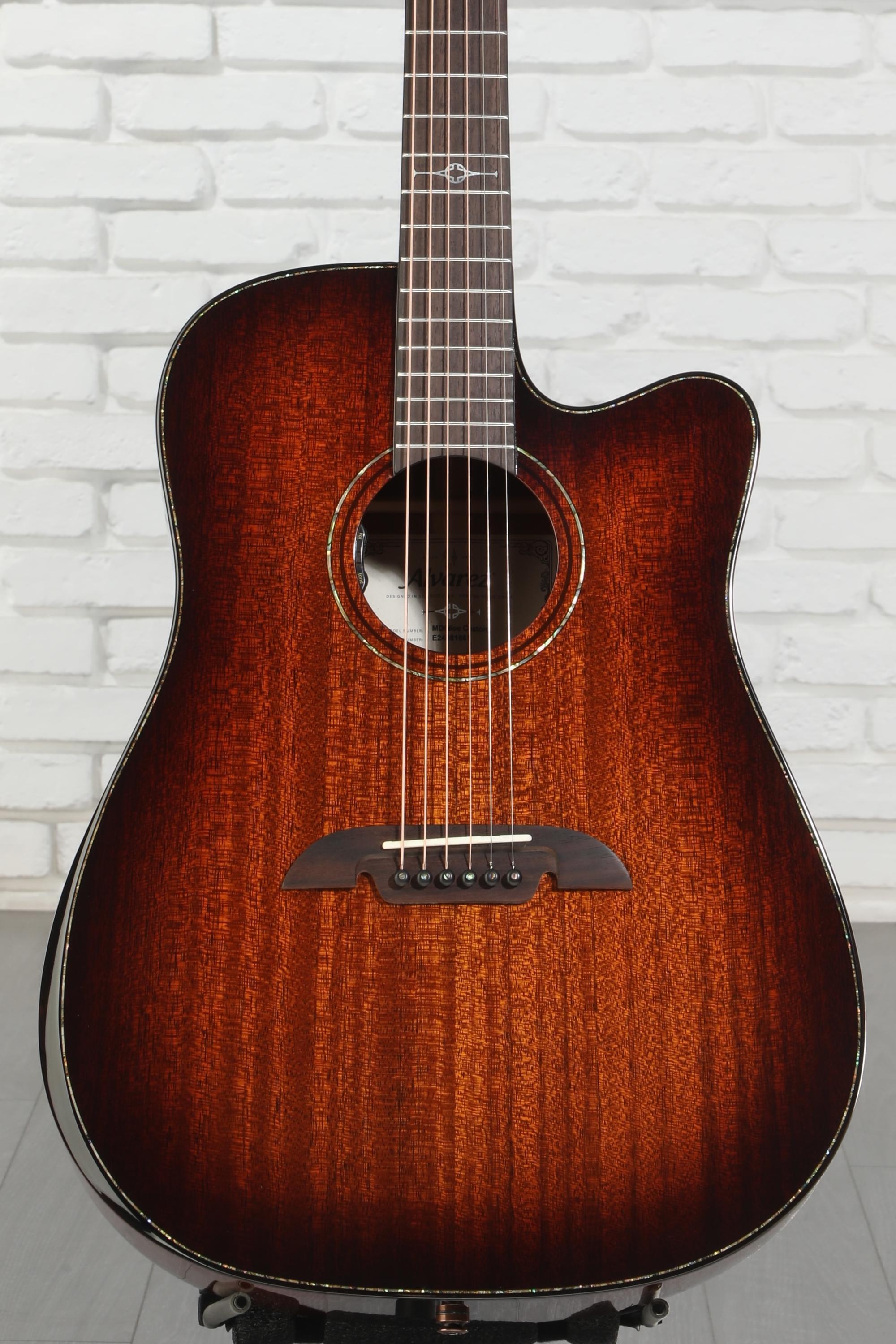 Alvarez MD66ce Custom Masterworks Series Acoustic-electric Guitar
