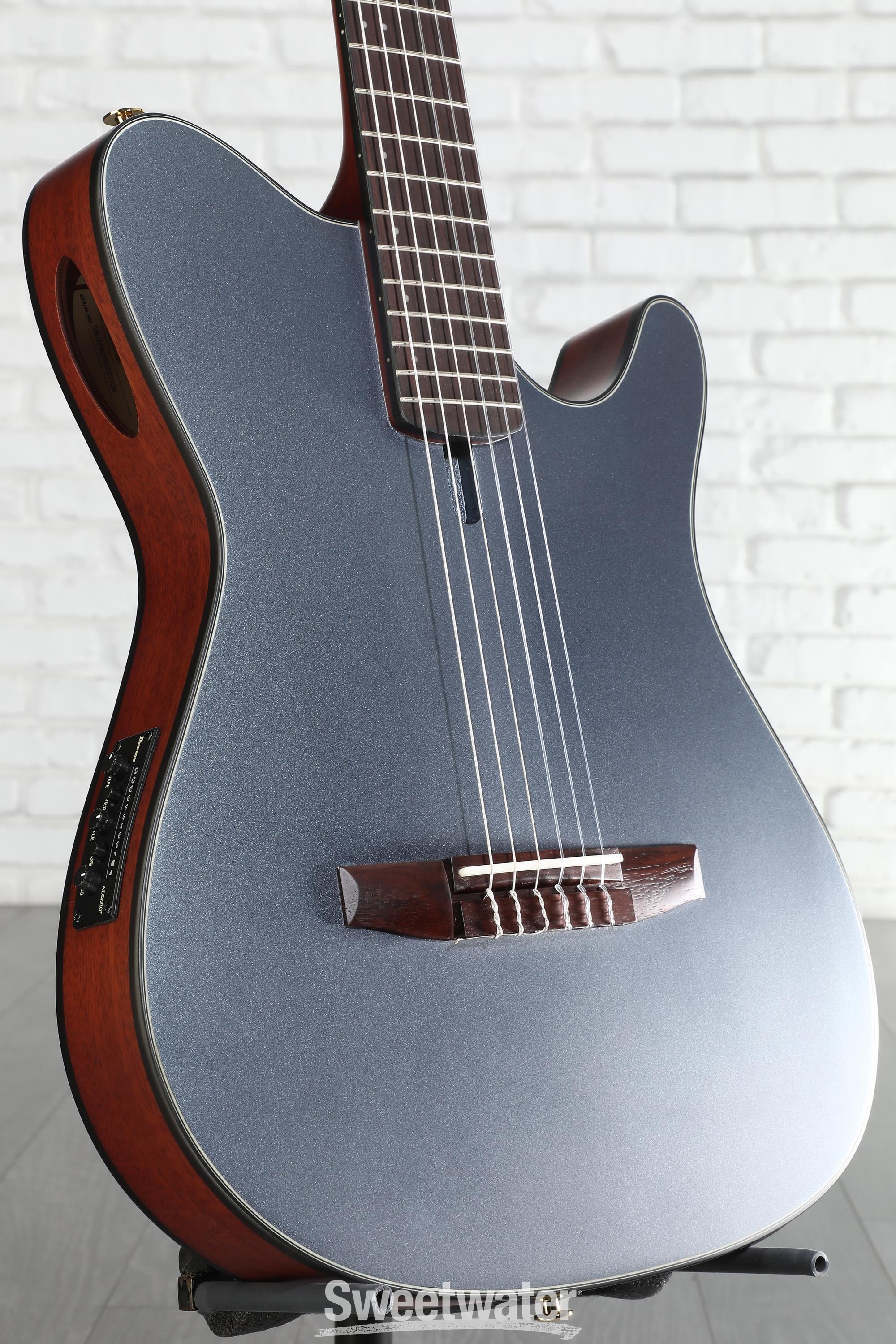 Ibanez FRH10N Thinline Nylon Acoustic-electric Guitar - Indigo