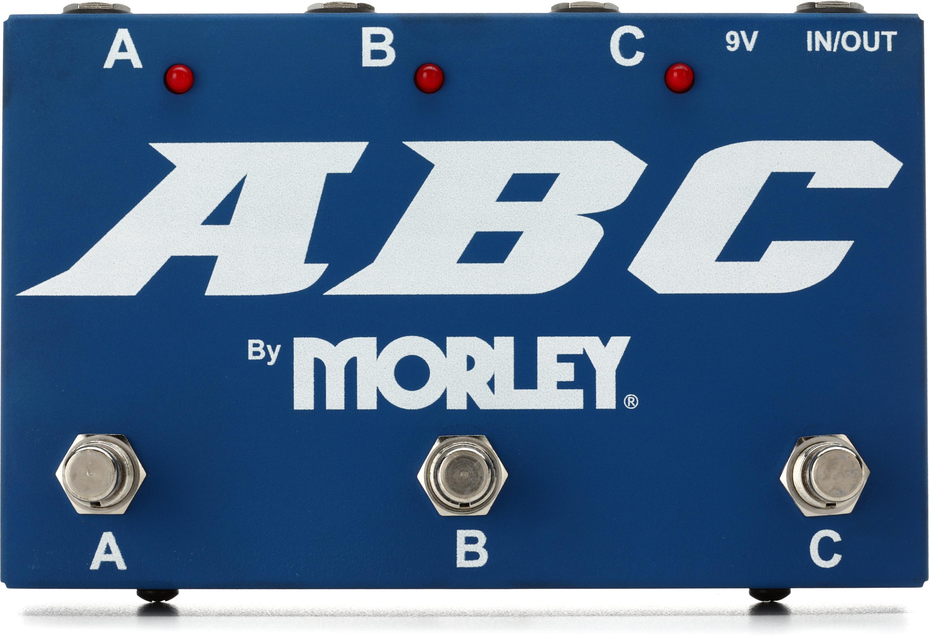 Morley ABC 3-button Switcher/Combiner Pedal Reviews | Sweetwater