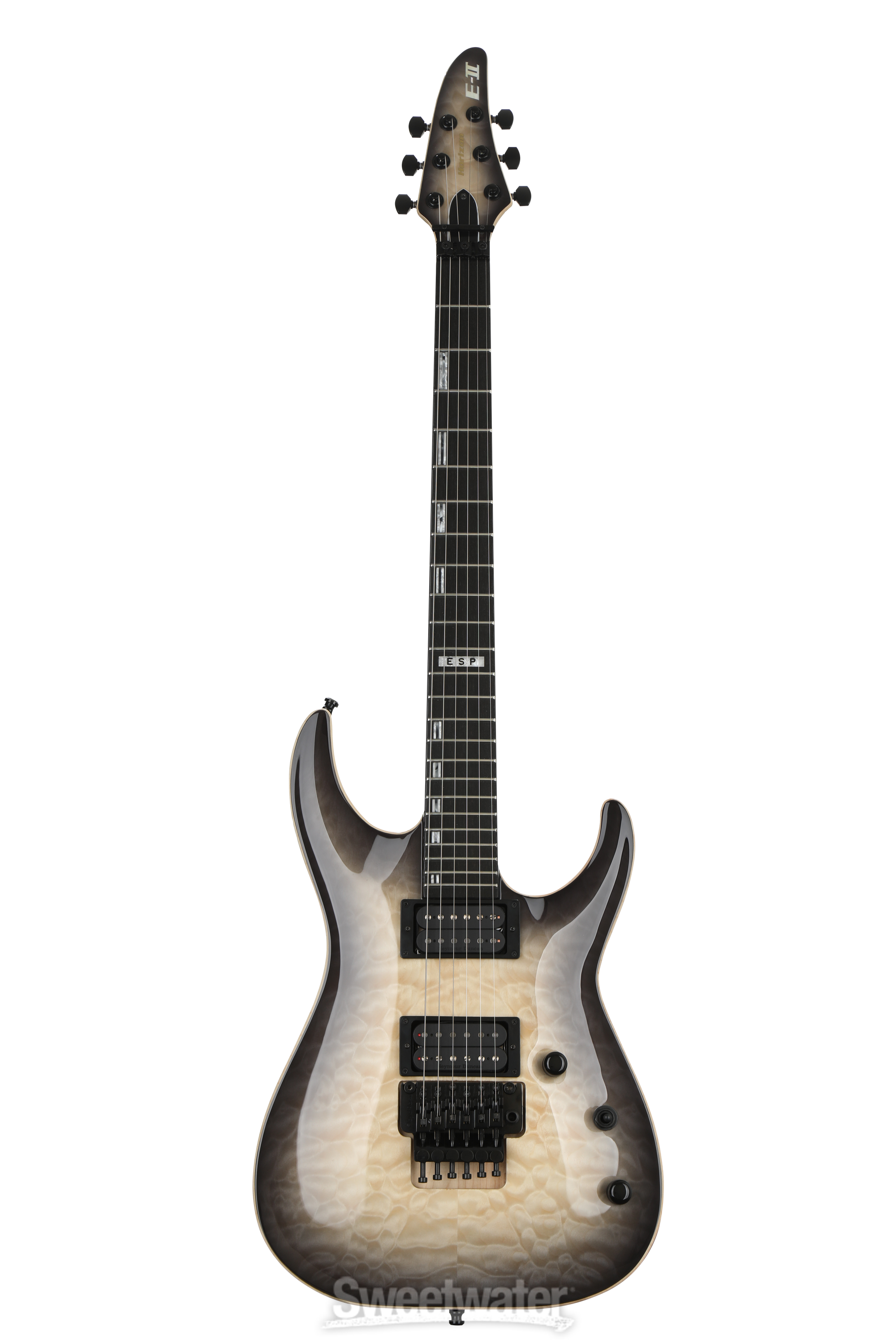 ESP E-II Horizon FR - Black Natural Burst | Sweetwater