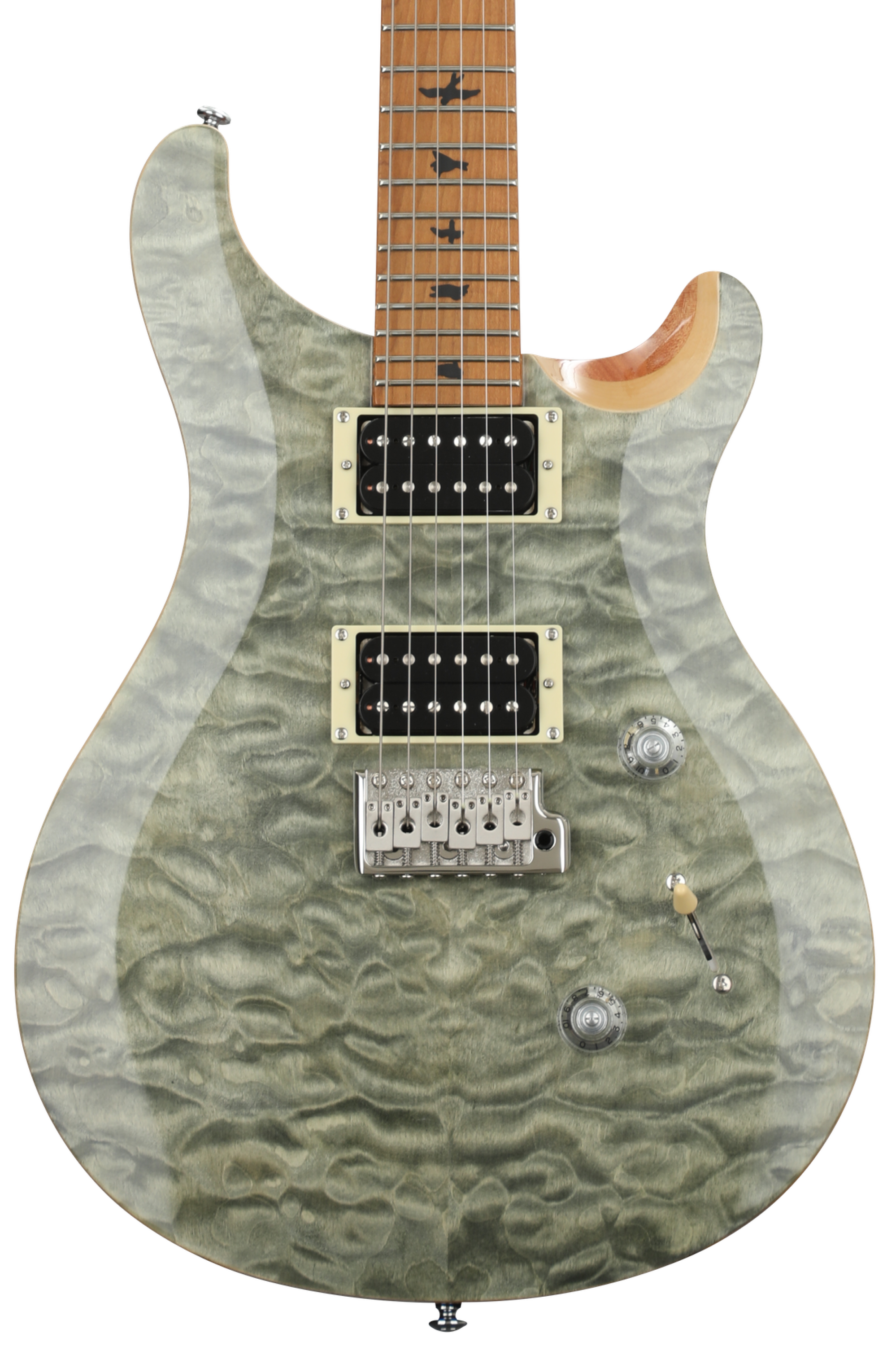 PRS SE Custom 24 Limited Edition - Trampas Green with Roasted