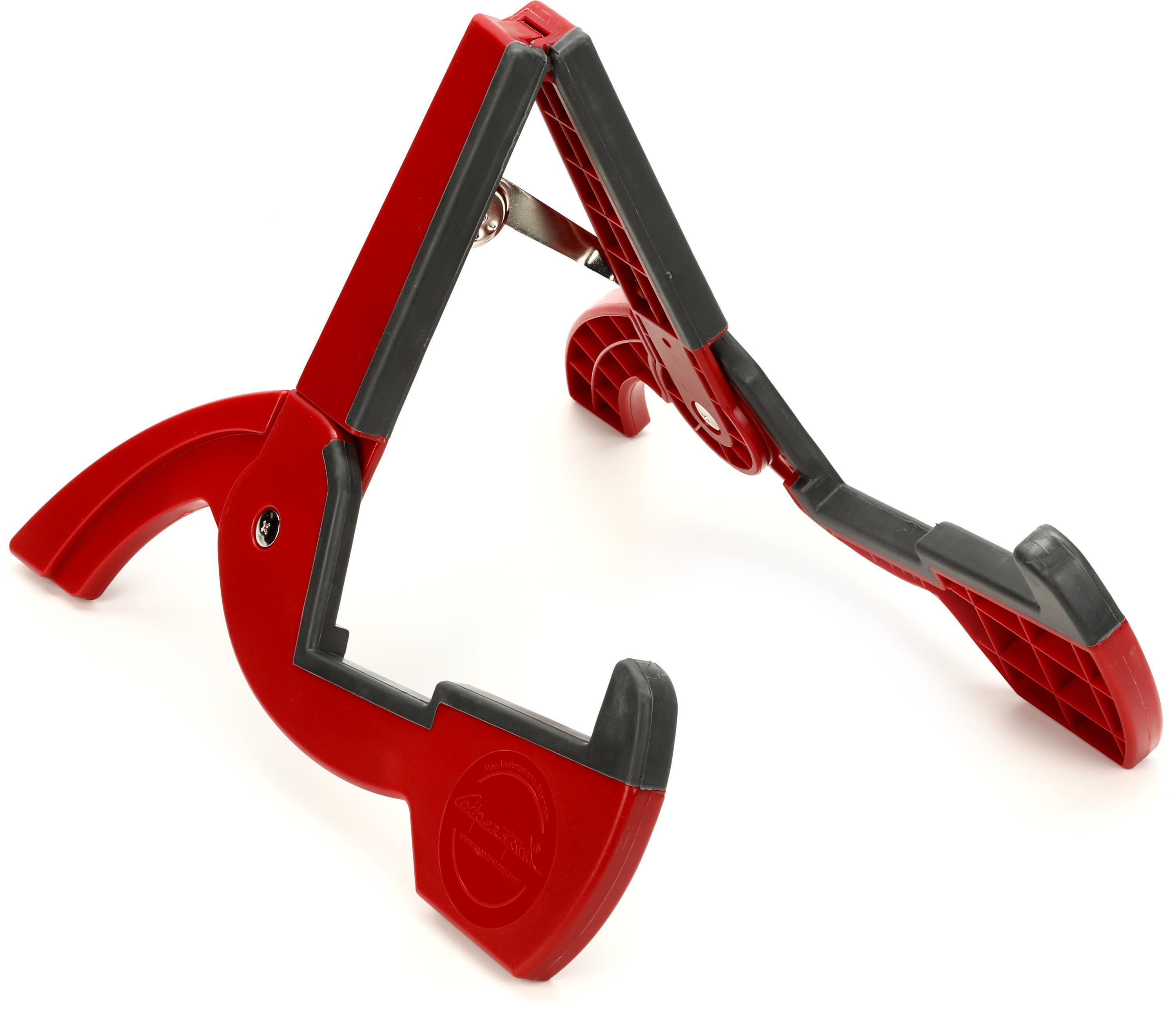 Cooperstand Duro-Pro ABS Composite Folding Guitar Stand - Red