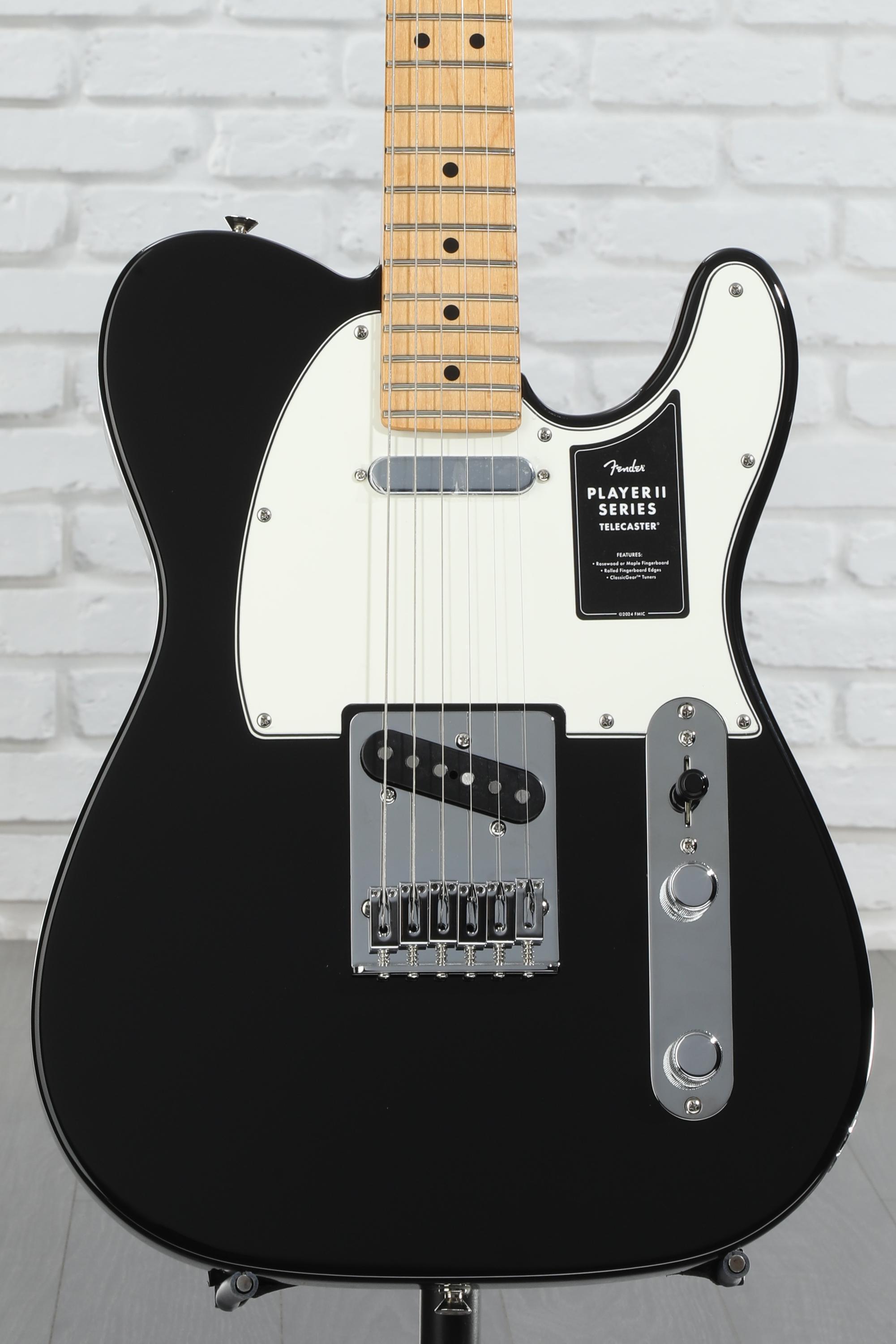 Fender Player II Telecaster Electric Guitar - Black with