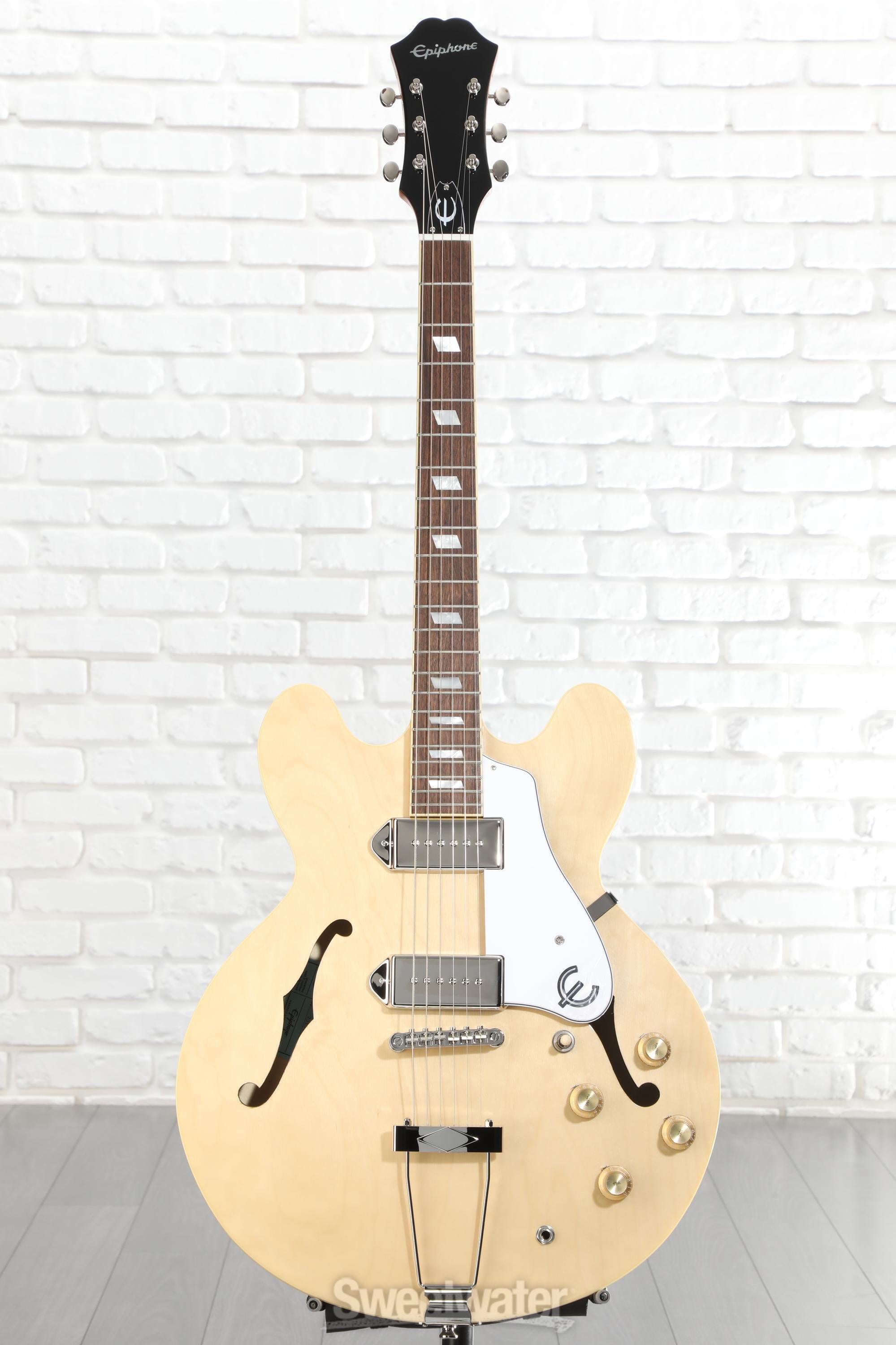 Epiphone Casino Hollowbody Electric Guitar - Natural | Sweetwater
