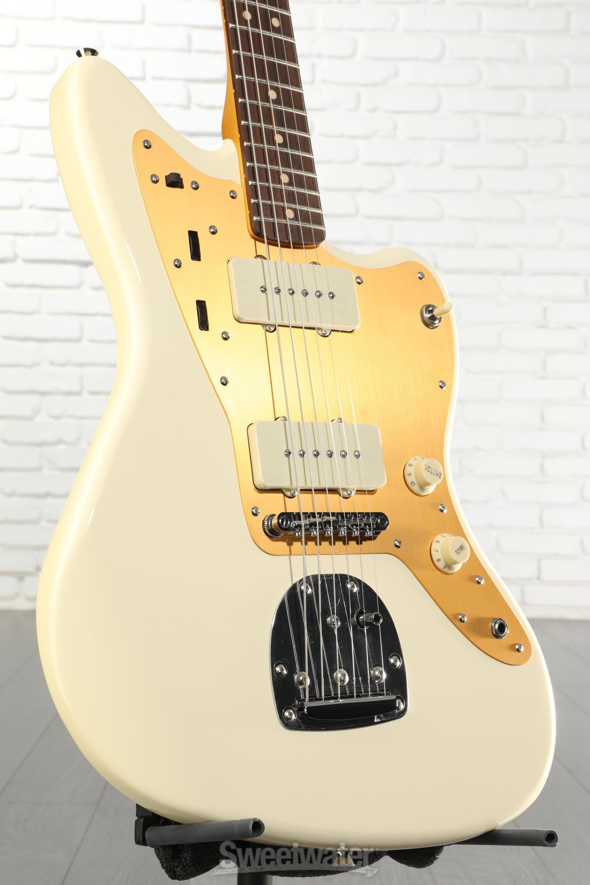ギター squier j mascis jazzmaster Squier J Mascis Jazzmaster Electric Guitar Vintage White | Guitar