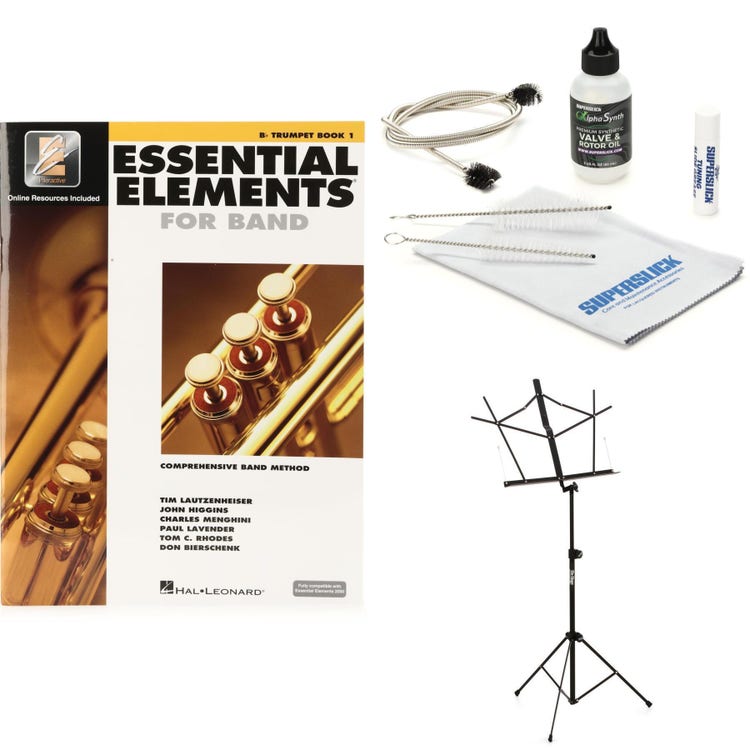 Hal Leonard Trumpet Essential Accessories Bundle