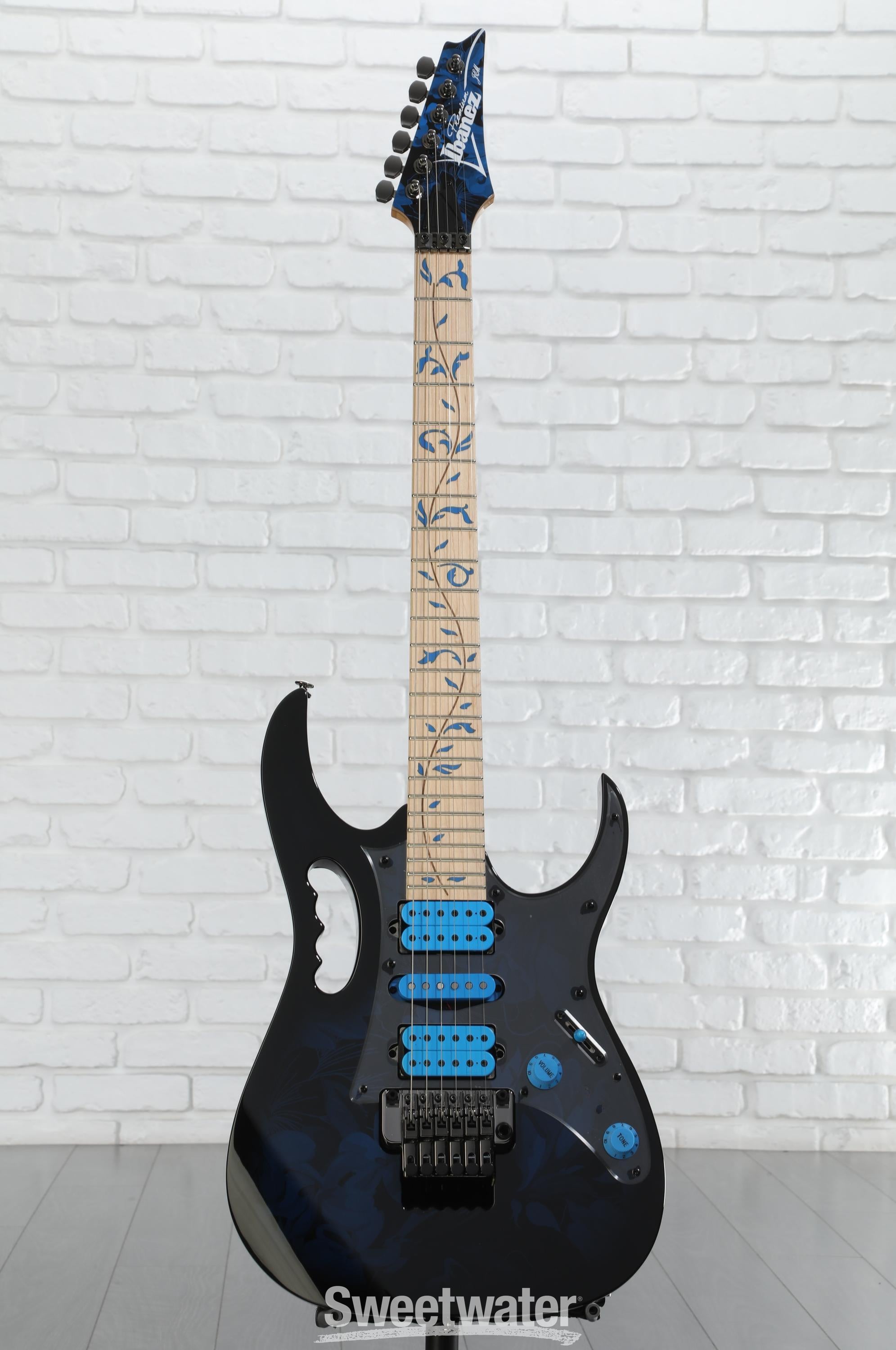 Ibanez JEM77 Floral Pattern初期スティーヴヴァイモデル Rare 1988 Ibanez Jem 77 FP Floral Pattern Electric Guitar By