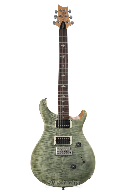 ギター PaulReedSmith SE Custom24 Trampas Green PRS SE Custom 24 Electric Guitar - Trampas Green, Sweetwater Exclusive