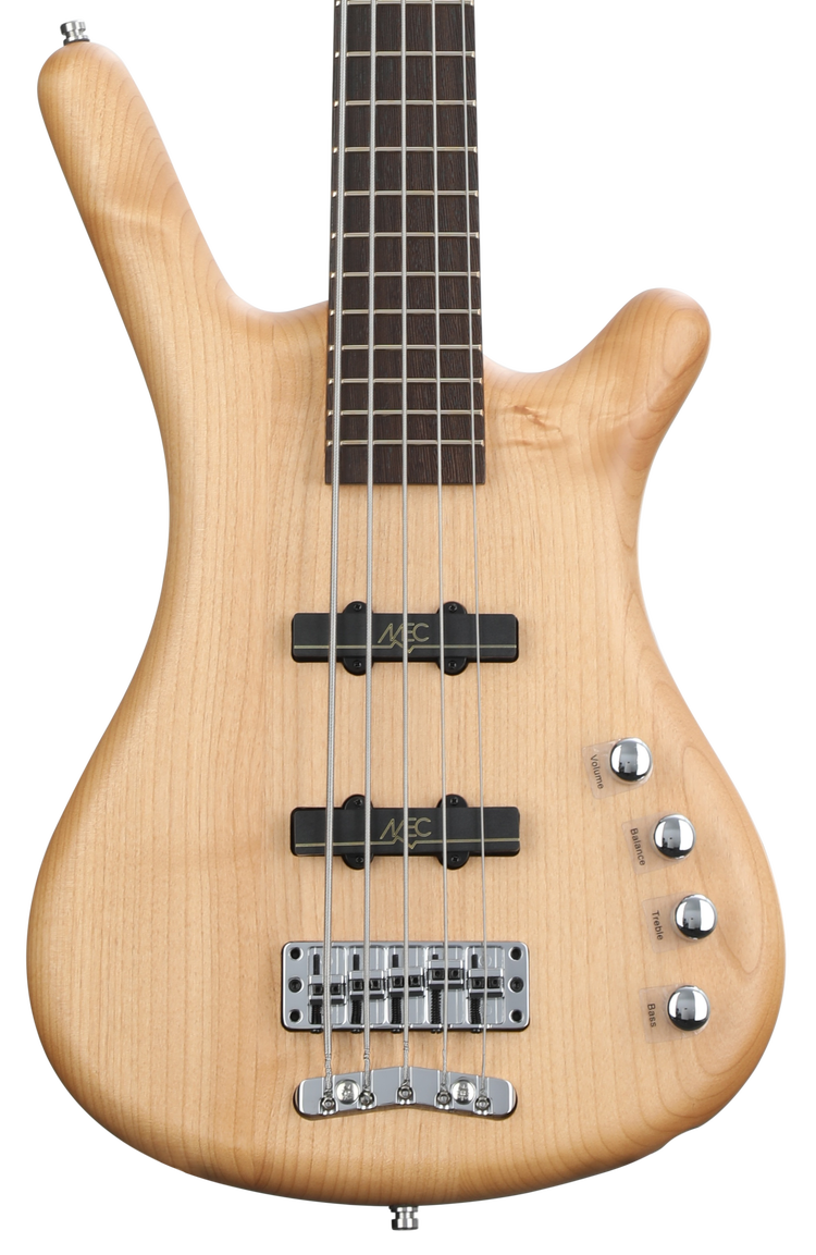 Warwick RockBass Corvette Basic 5-string Bass Guitar - Natural