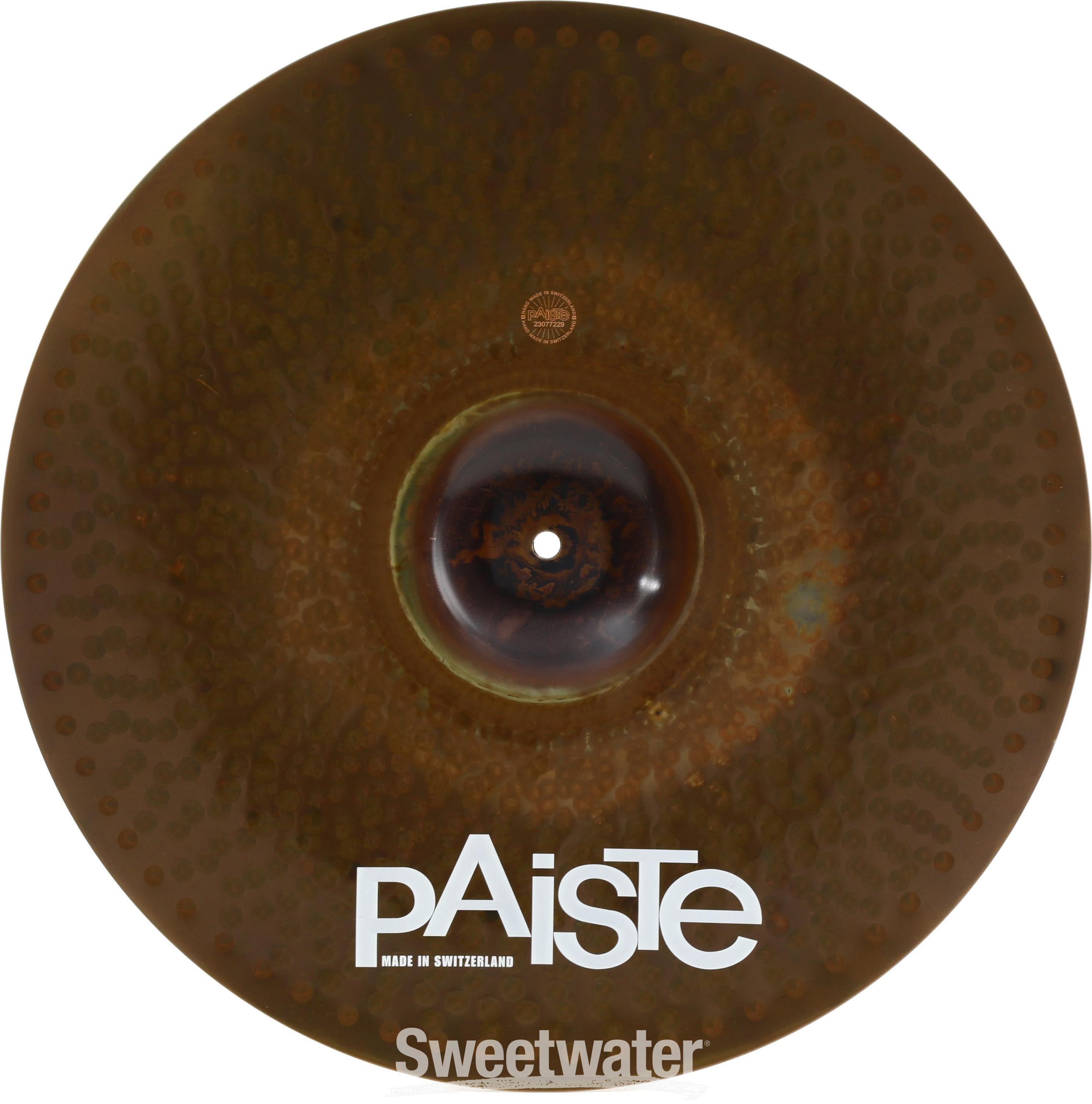 日米首脳Paiste RUDE Thin Crash 16インチ パーカッション・打楽器