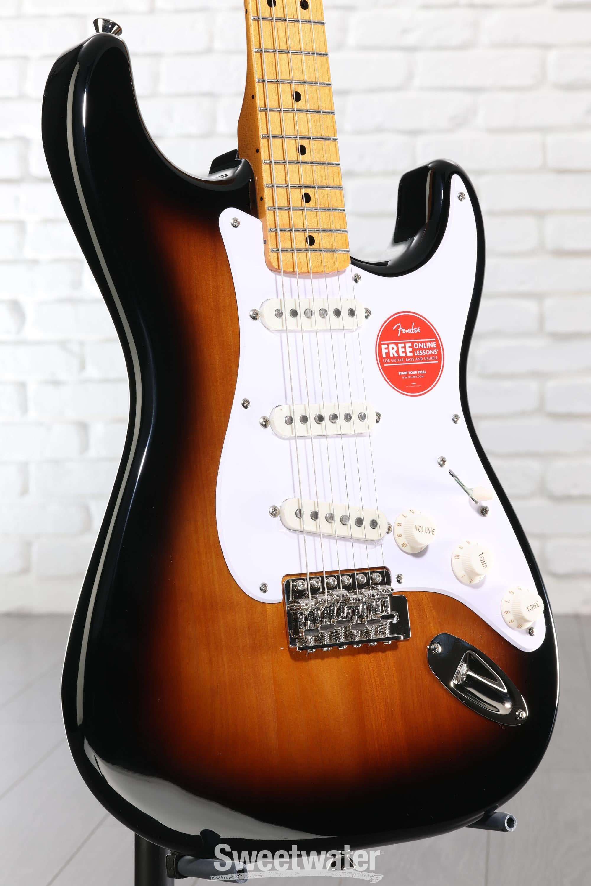 Squier Classic Vibe '50s Stratocaster - 2-Color Sunburst | Sweetwater