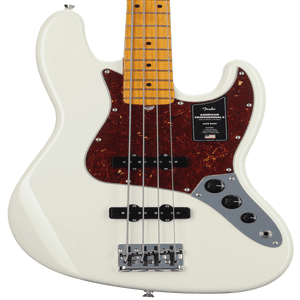 Fender American Professional II Jazz Bass - Olympic White with Maple  Fingerboard