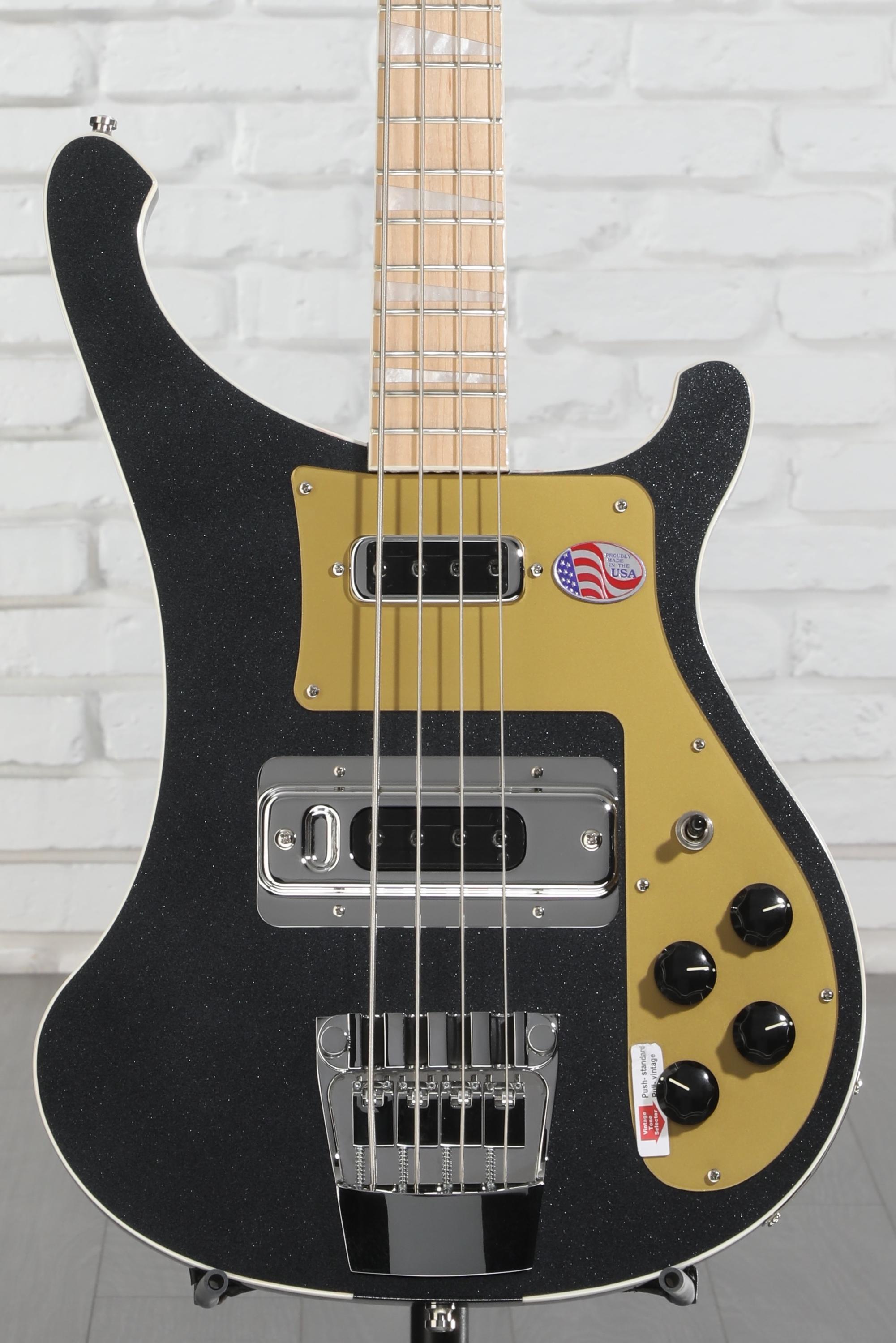 Rickenbacker 4003 Stereo Bass Guitar - Jetglo PearlStars, Sweetwater Exclusive