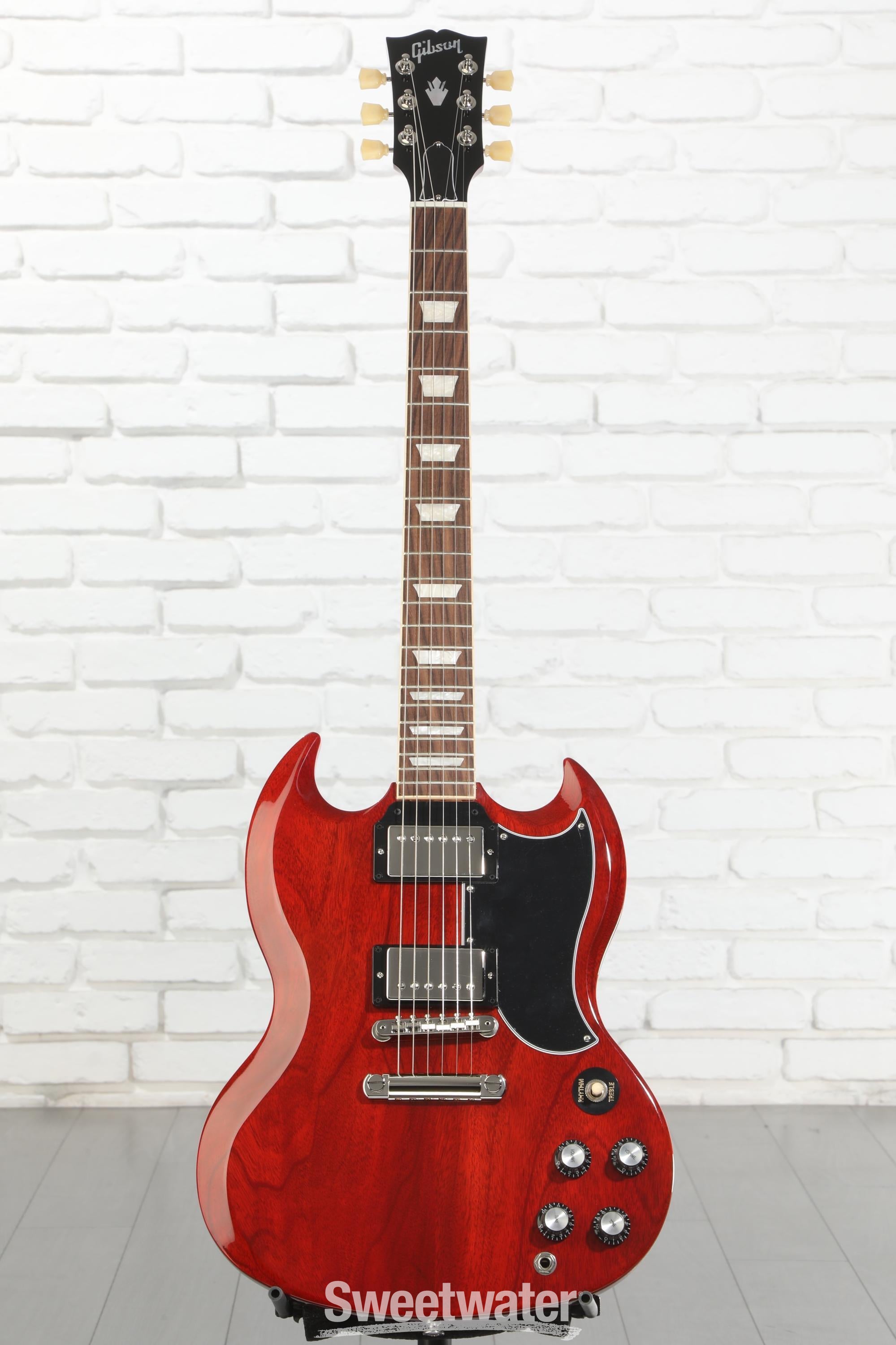 Gibson SG Standard '61 Electric Guitar - Vintage Cherry | Sweetwater