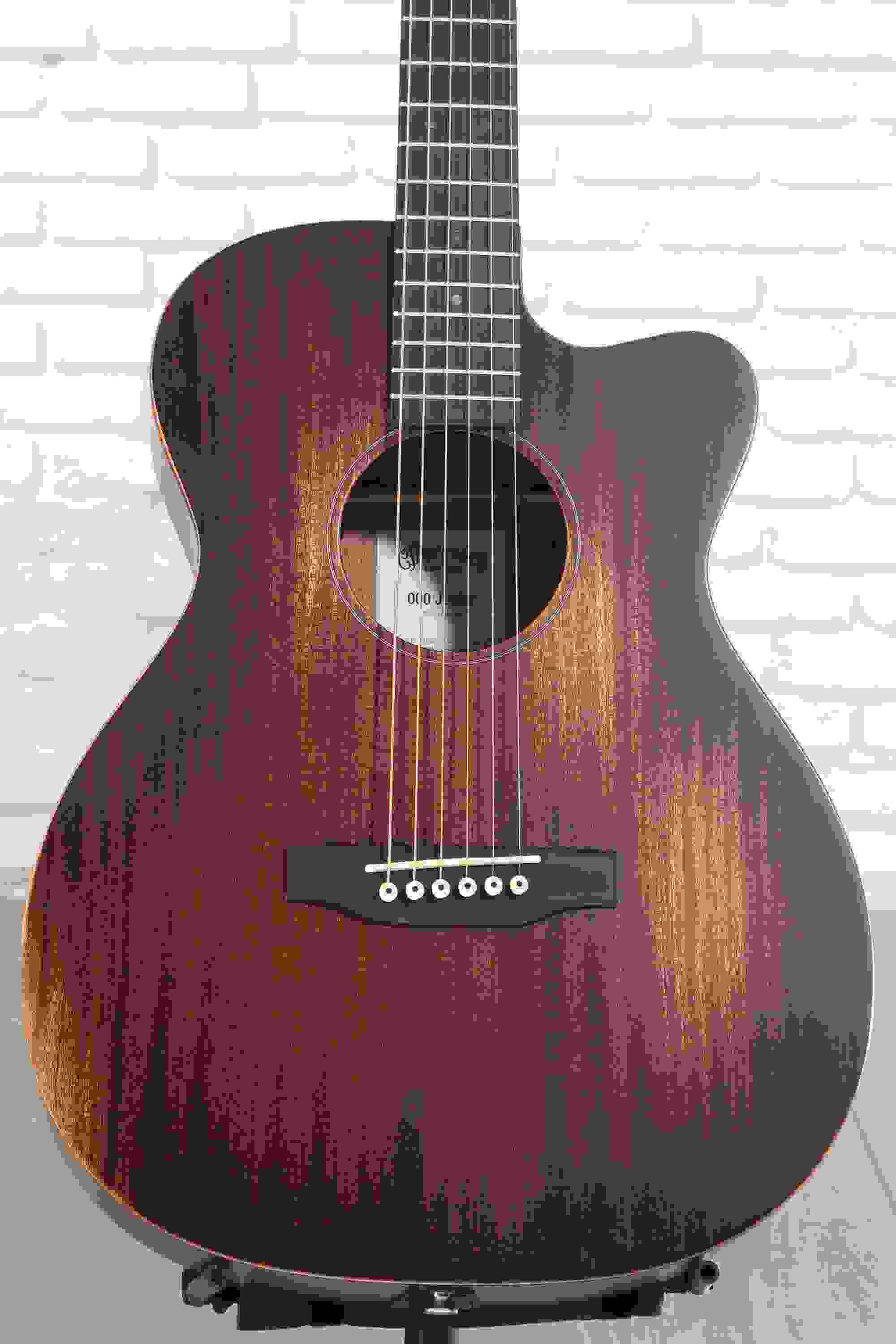 Martin 000C Jr-E StreetMaster Acoustic-electric Guitar - Dark Mahogany Distressed