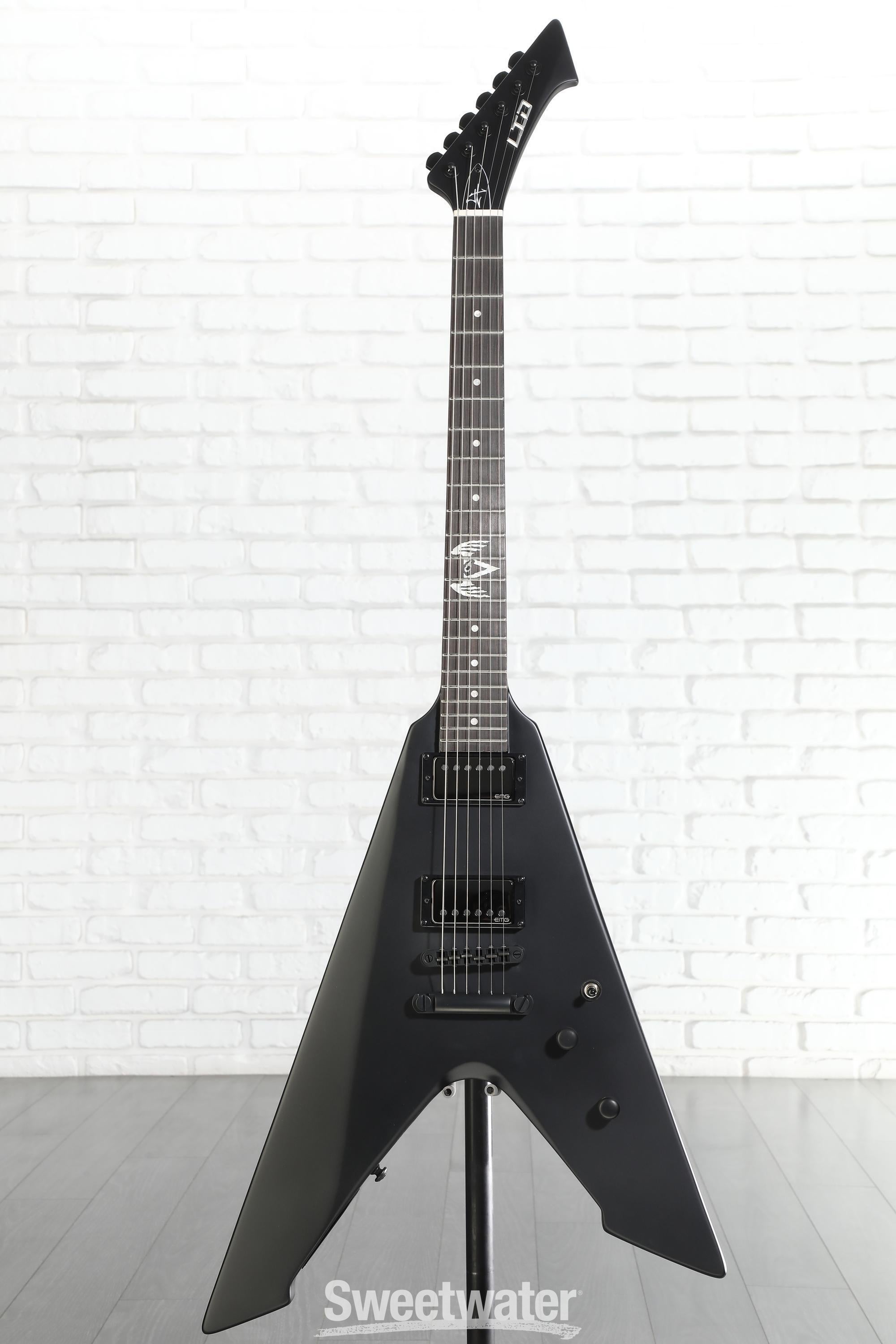 ESP LTD Vulture - Black Satin | Sweetwater