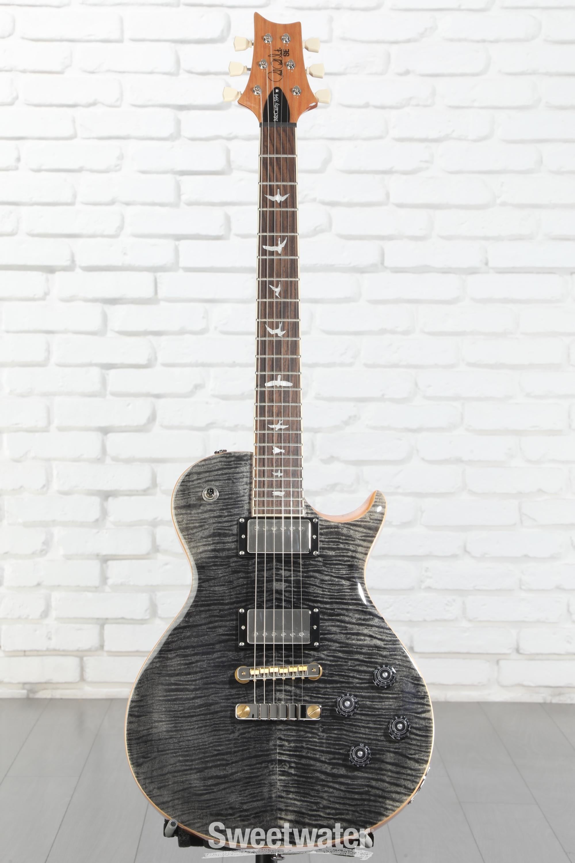 ※ヒロ  PRS SE McCarty 594 PRS SE McCarty 594 Singlecut Electric Guitar - Charcoal