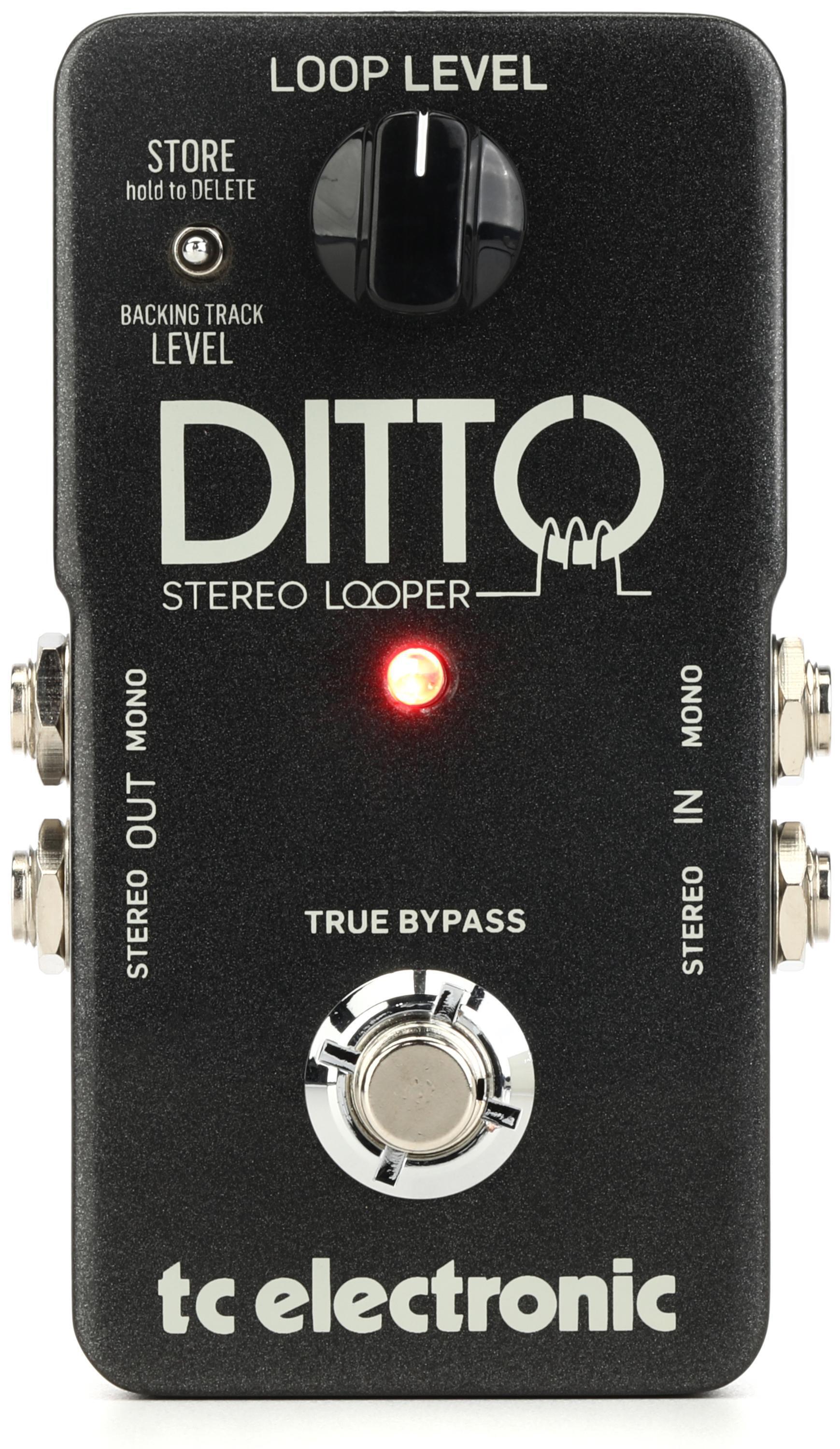 Bundled Item: TC Electronic Ditto Stereo Looper Pedal