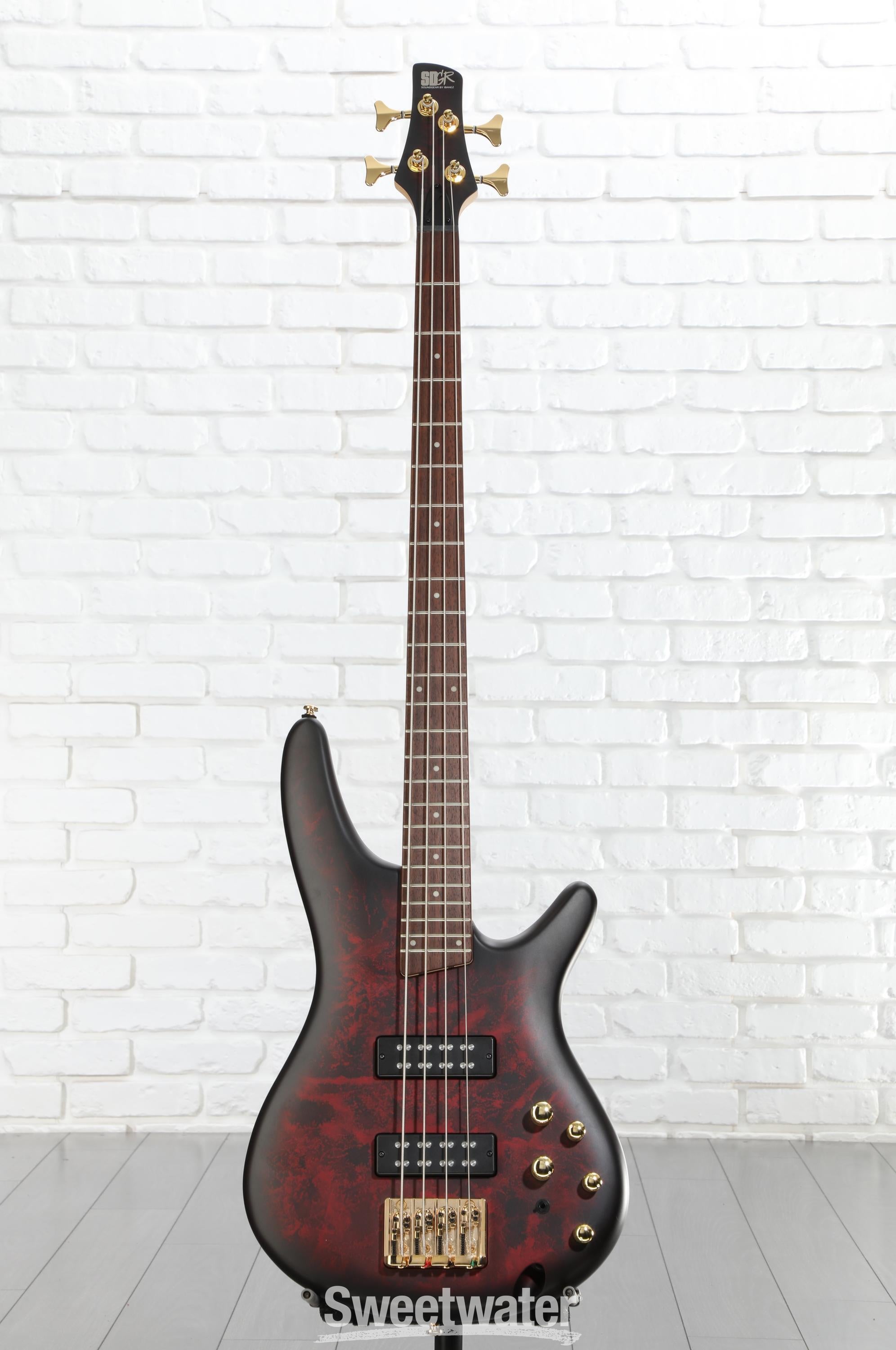 Ibanez SR Standard SR300E Bass Guitar - Wine Red Frozen Matte