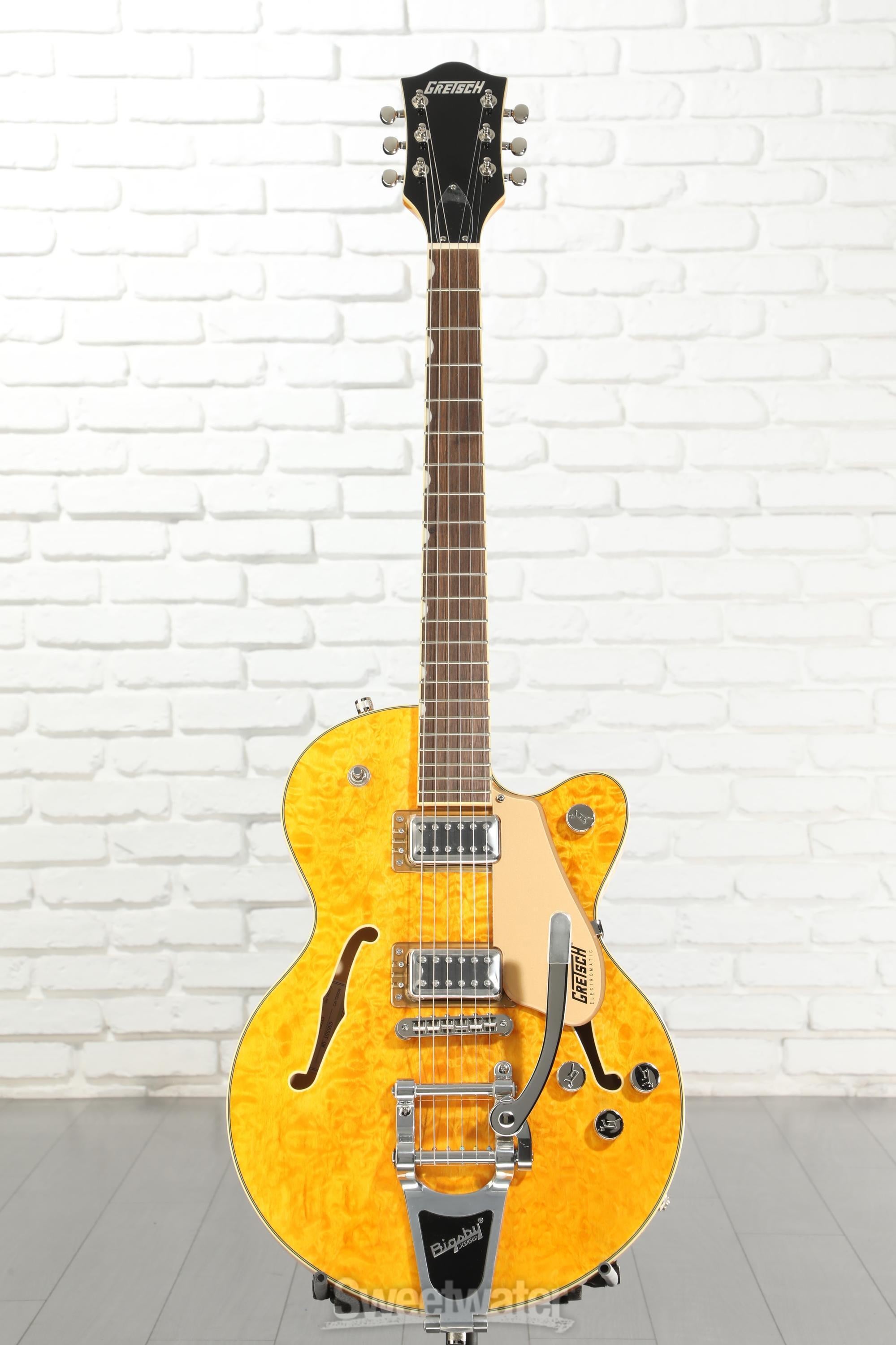 Gretsch G5655T-QM Electromatic Center Block Jr. Quilt Semi