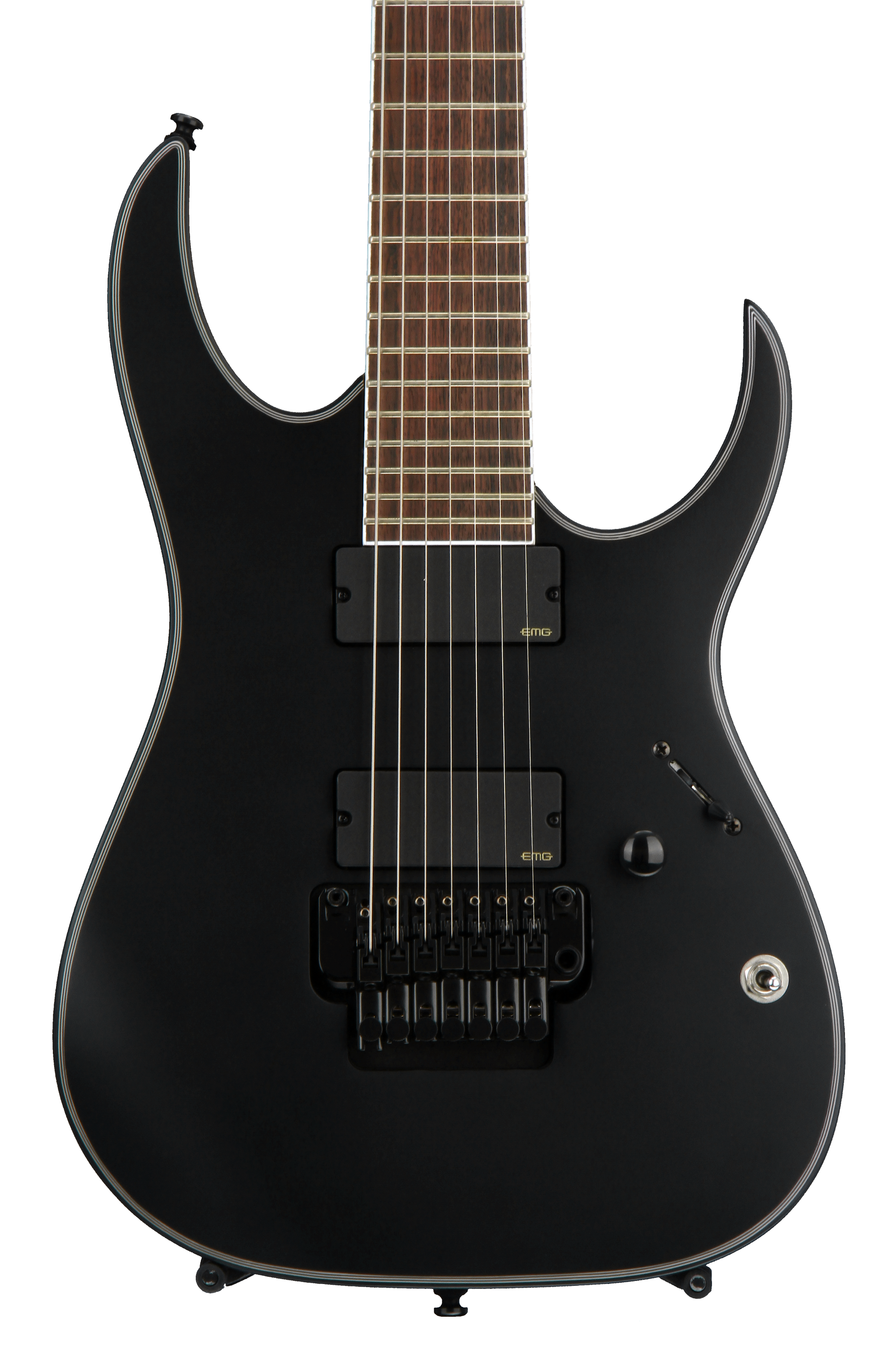 Ibanez RG Iron Label RGIR37BE - Black Flat