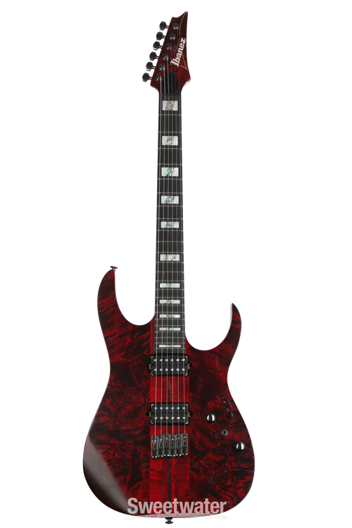 Ibanez Premium RGT1221PB Electric Guitar - Stained Wine Red