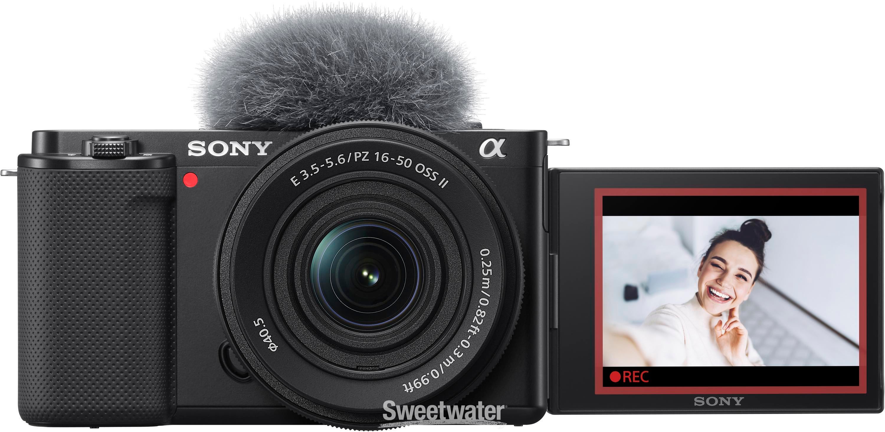 SONY ZV-E10 VLOGカメラ Sony ZV-E10 Mirrorless Vlog Camera Body (Black) & Lens