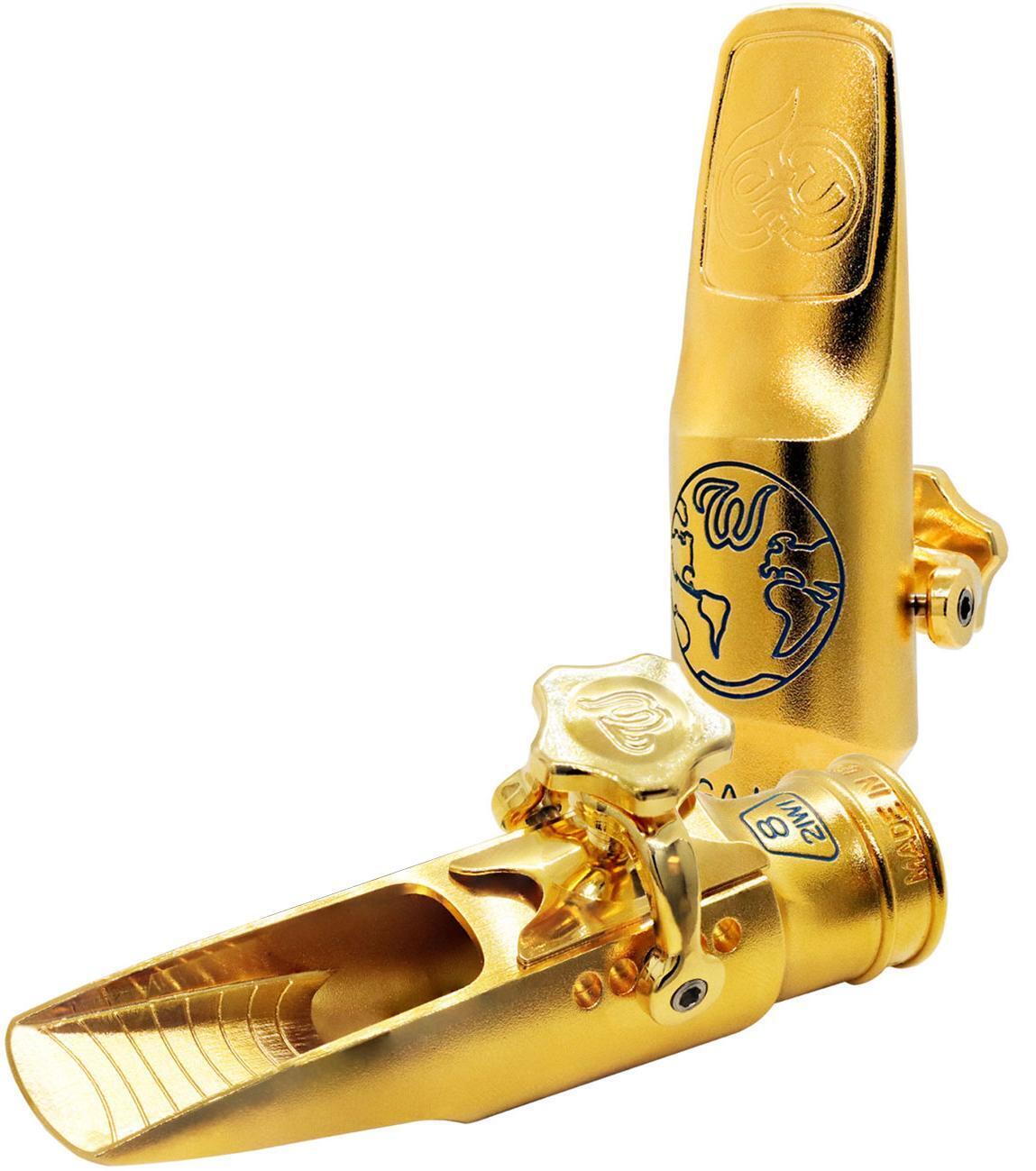 Alto Sax Mouthpiece Theo Wanne Liberty Sax Ligature - Gold Plated