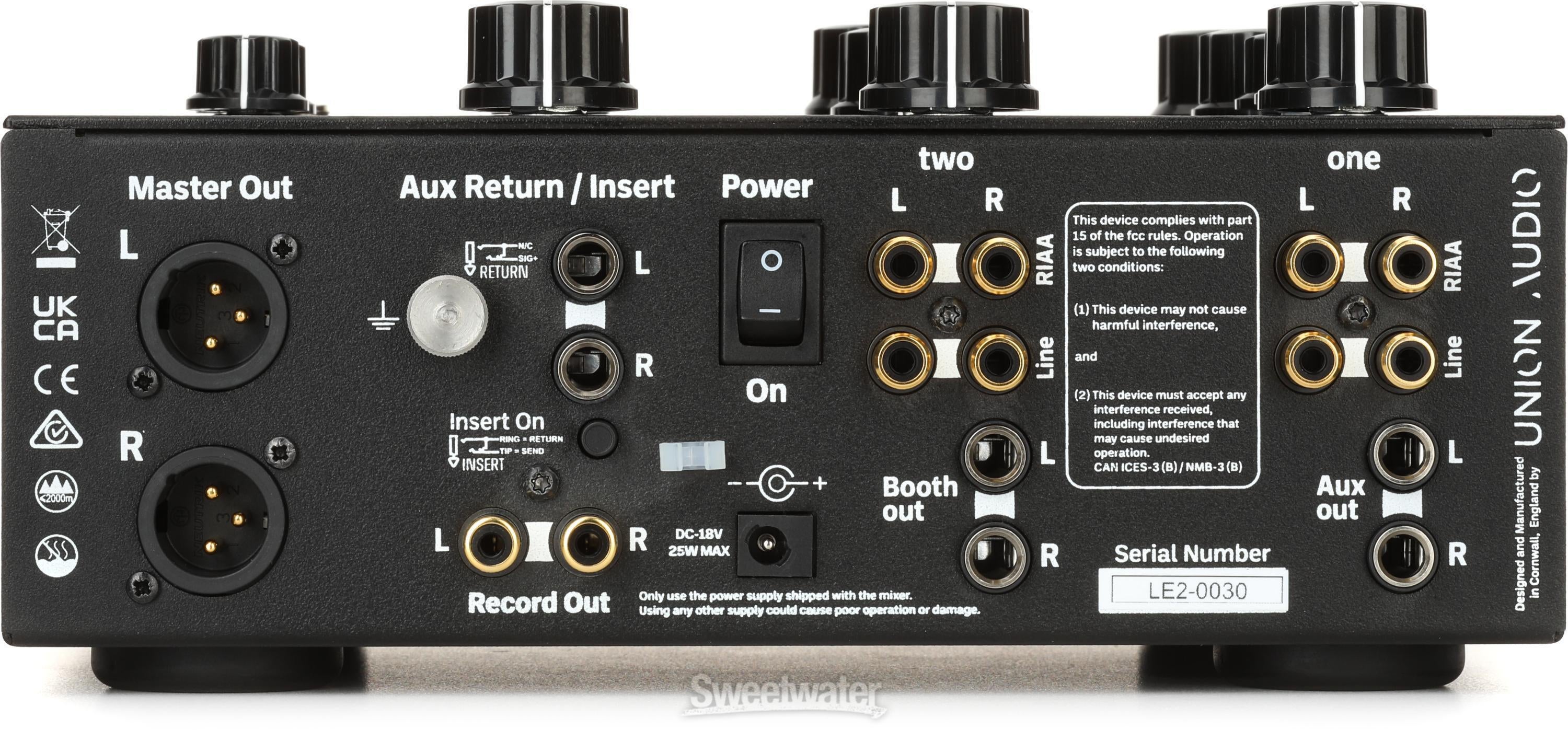 Union Audio orbit.2 LE 2-channel Analog Rotary Mixer