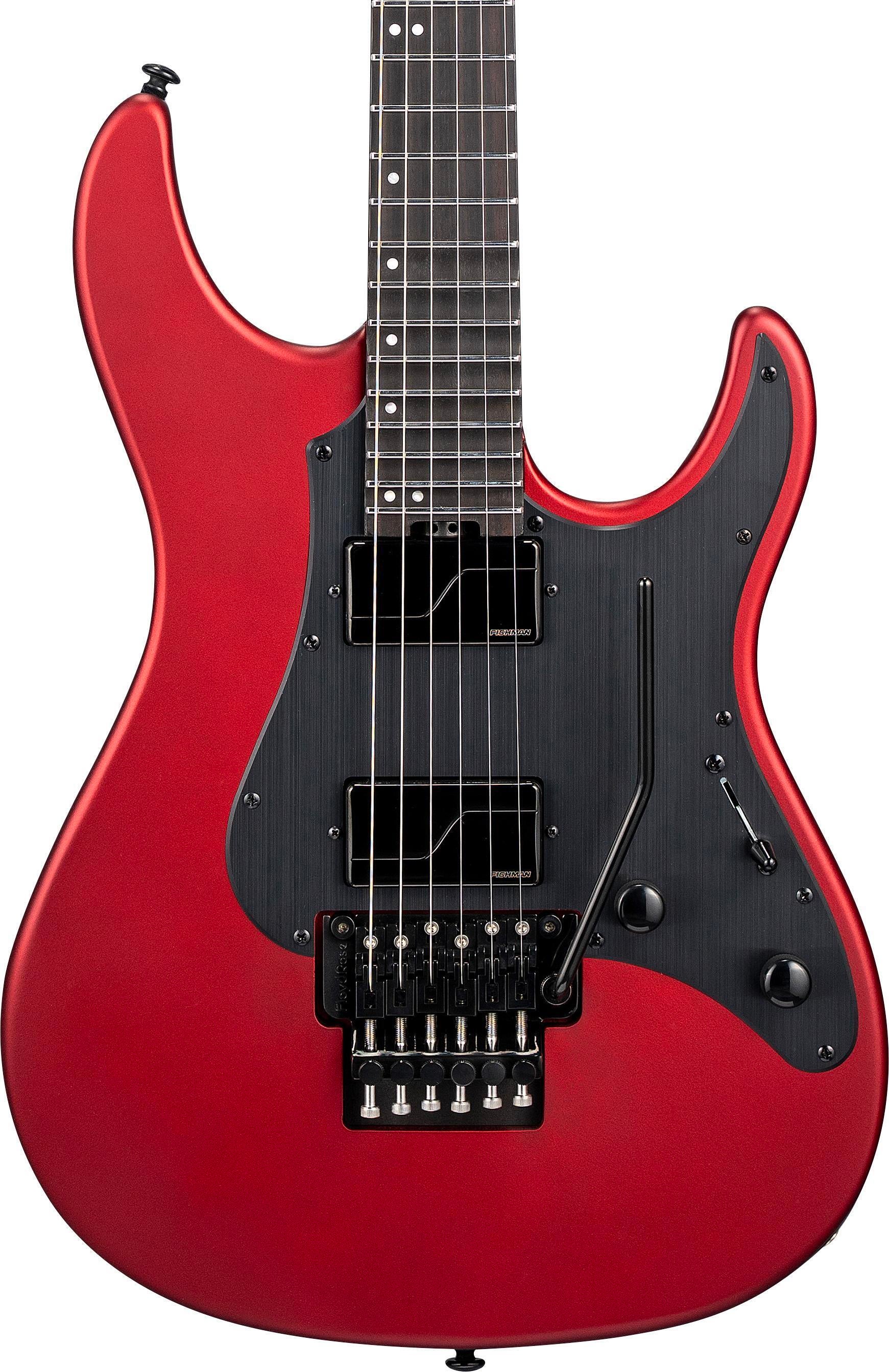 ESP LTD Deluxe SN-1000 FR Electric Guitar - Candy Apple Red Satin