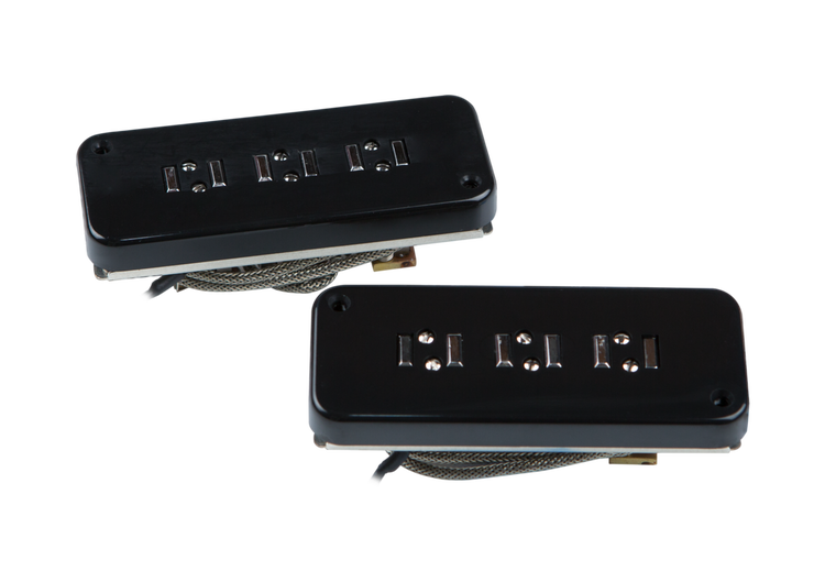 Seymour Duncan Custom Shop Staple P90 Soapbar Single Coil 2-piece Pickup -  Black Set Reviews | Sweetwater