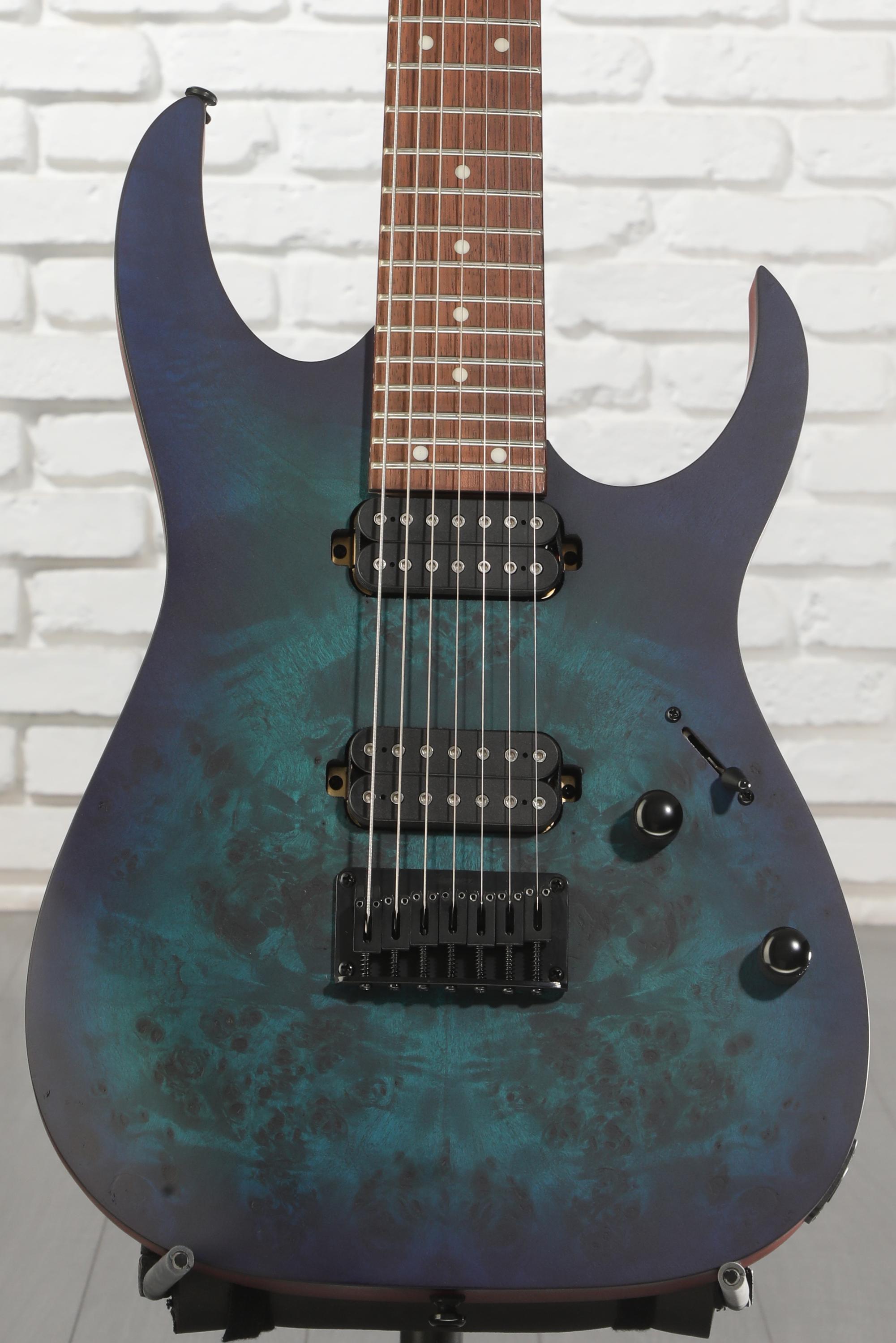 Ibanez RG7421PB Electric Guitar - Sapphire Blue Flat Reviews